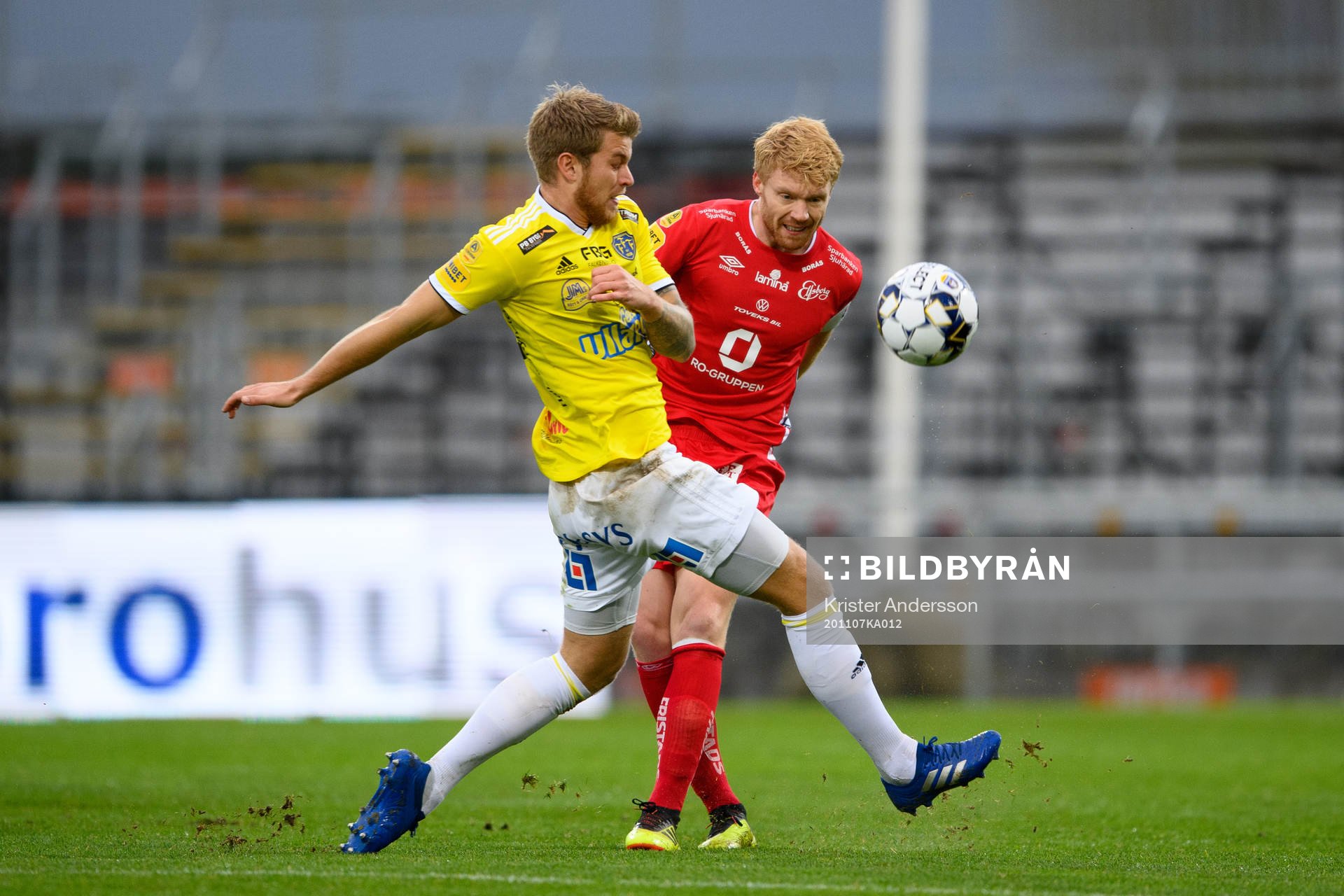 Falkenbergs Marcus Mathisen och Elfsborgs Sivert Nilsen
