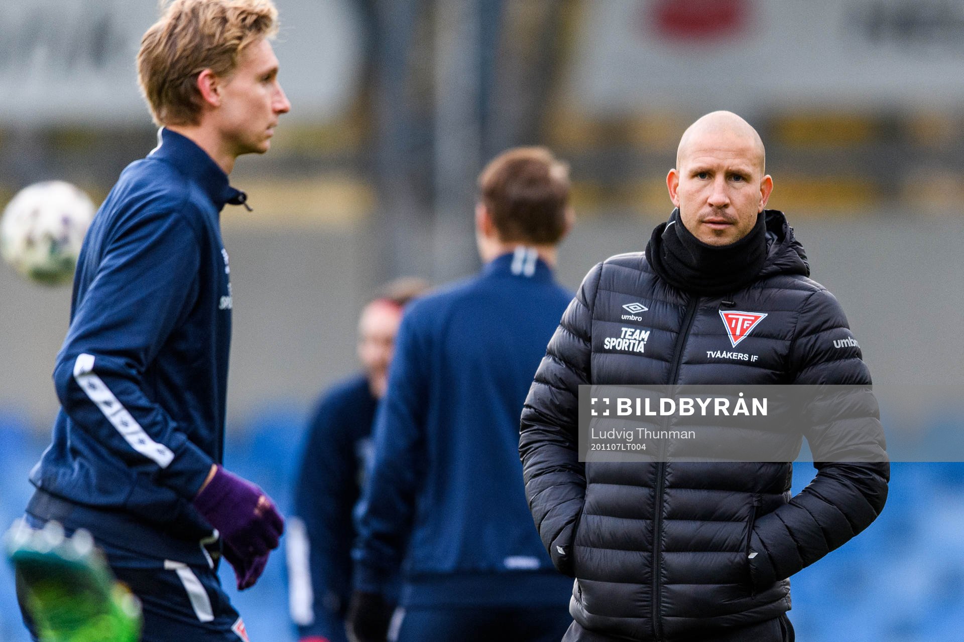 Tvååkers tränare Mattias Lindström