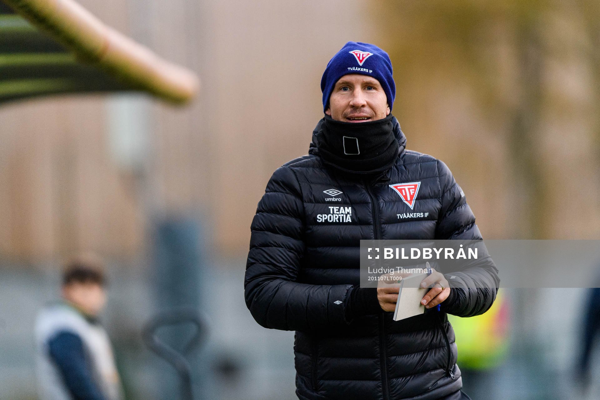 Tvååkers tränare Mattias Lindström