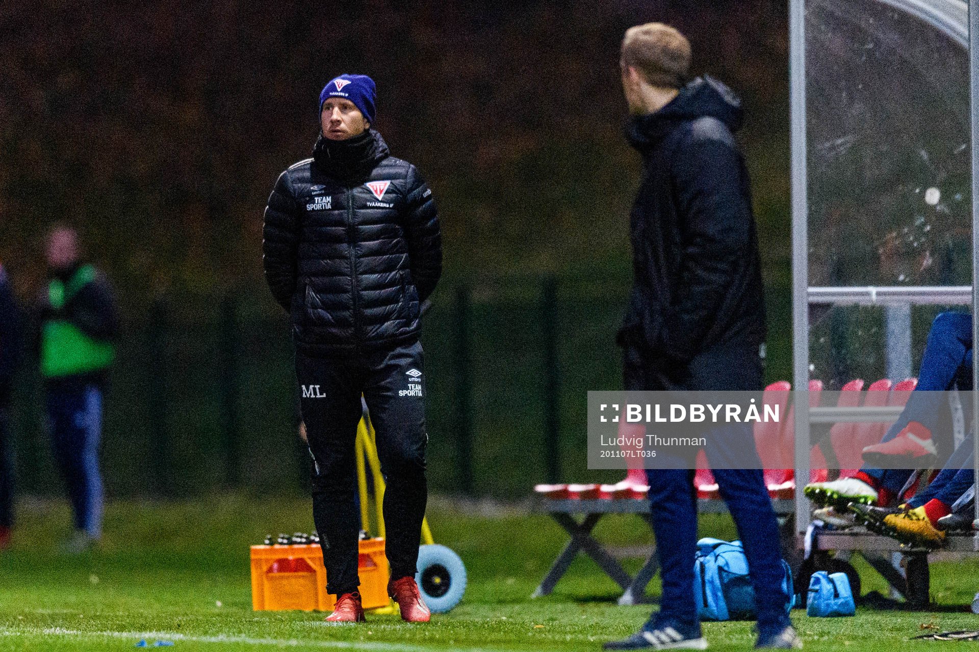 Tvååkers tränare Mattias Lindström