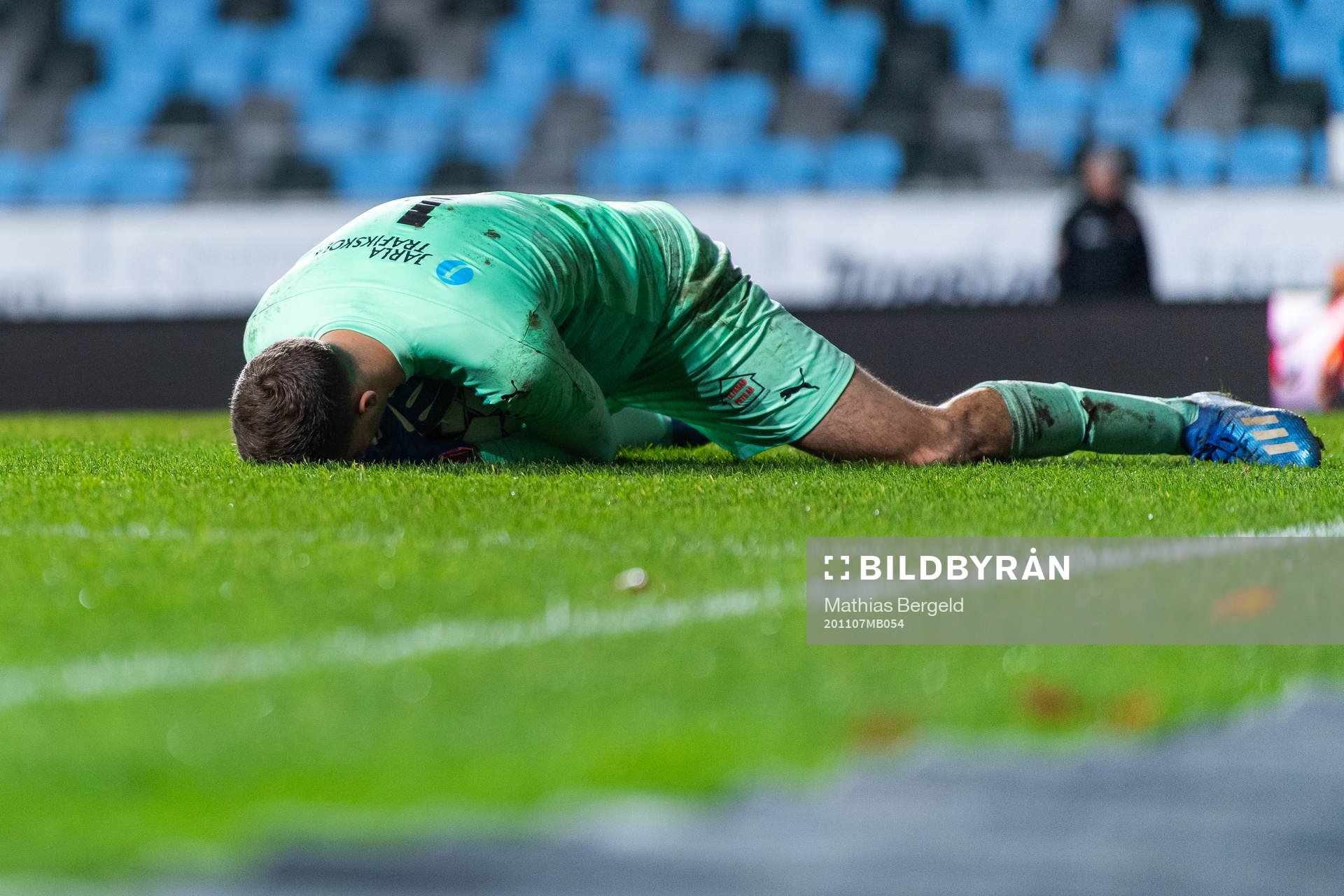Akropolis målvakt Samuel Brolin