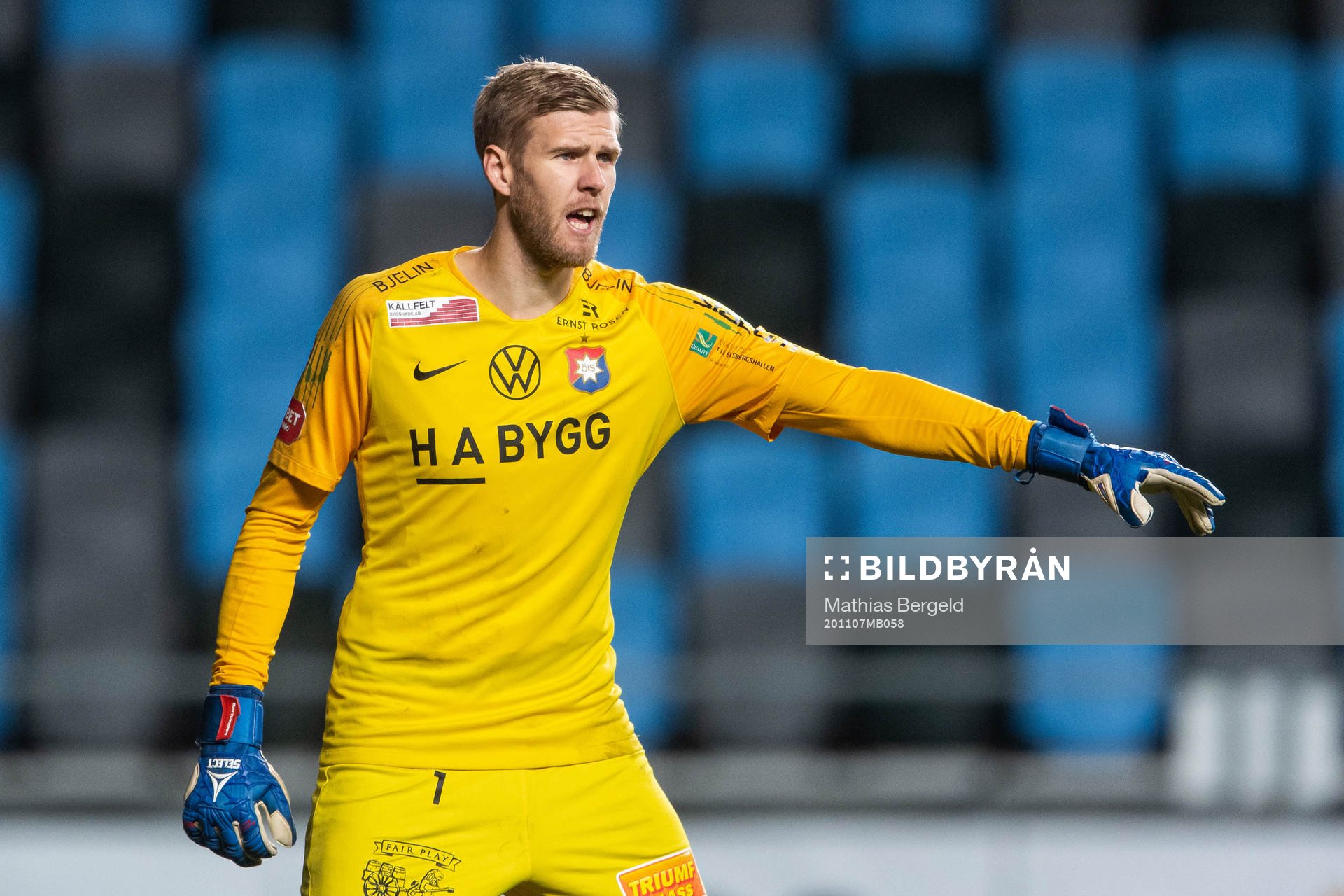 Örgrytes målvakt Fredrik Andersson