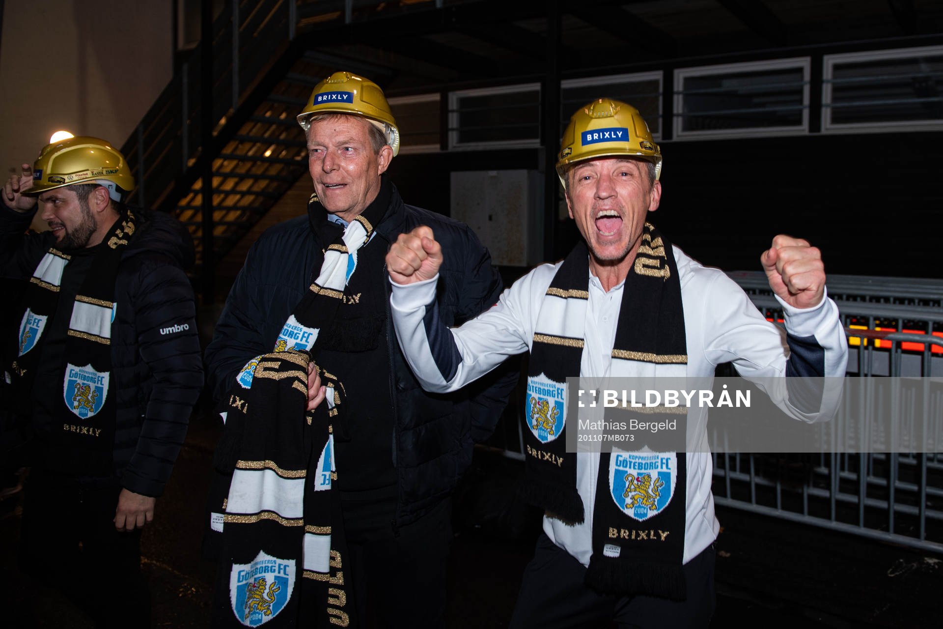 Göteborgs sportchef Lasse Svensson och tränare Mats Gren