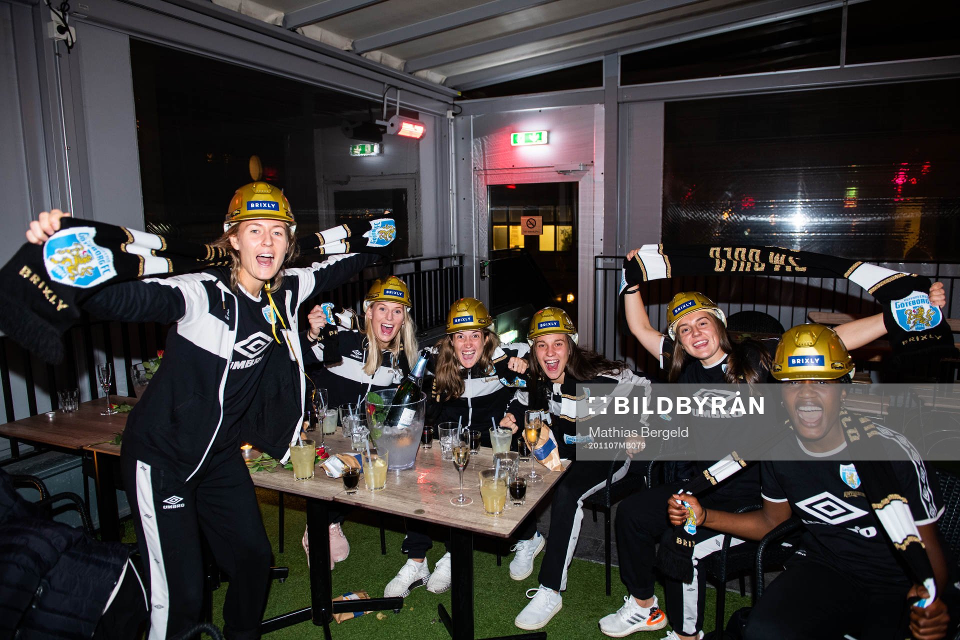 Emma Kullberg, Stina Blackstenius, Filippa Angeldal, Julia