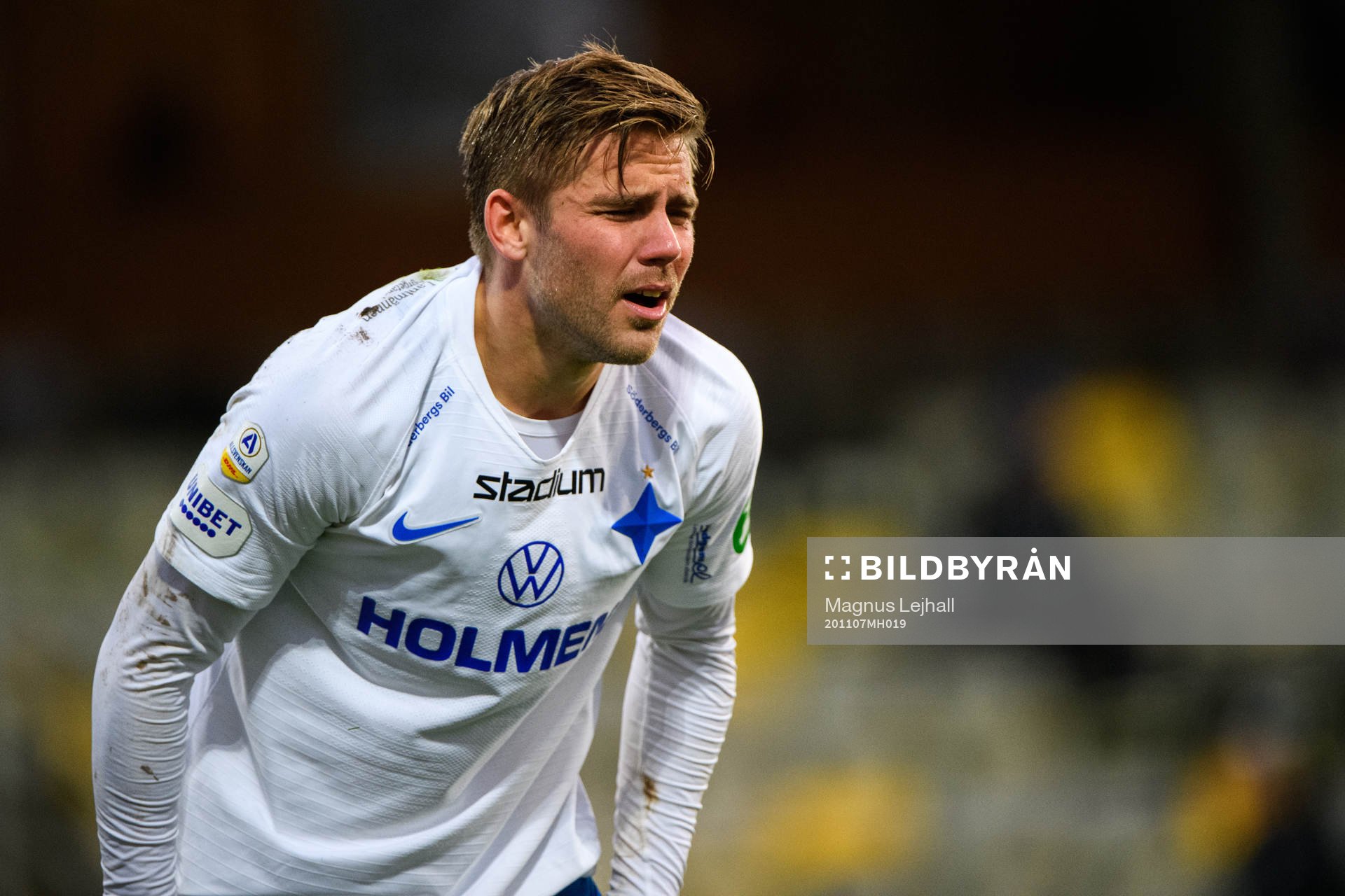 IFK Norrköpings Christoffer Nyman har ont