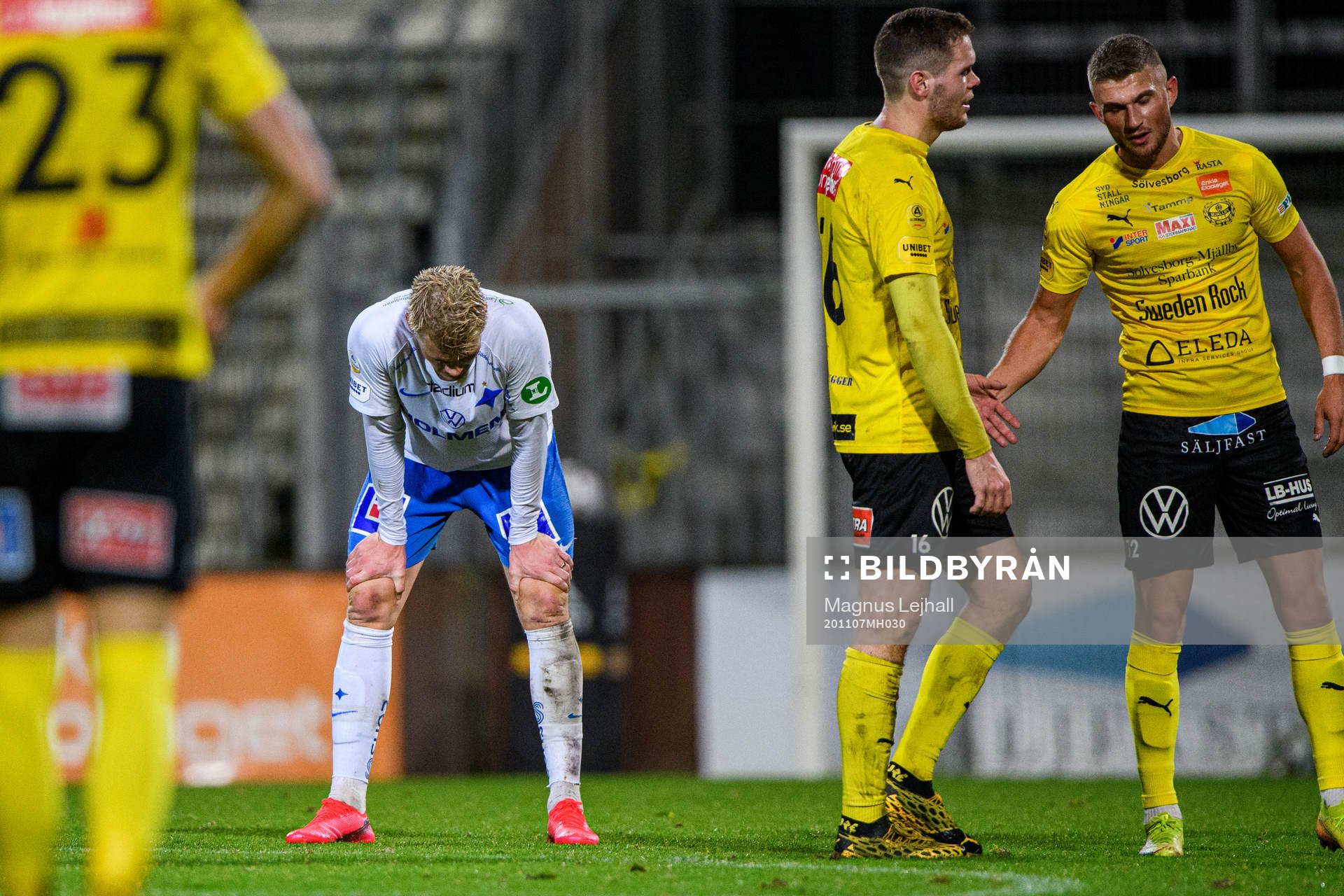IFK Norrköpings Eric Smith deppar