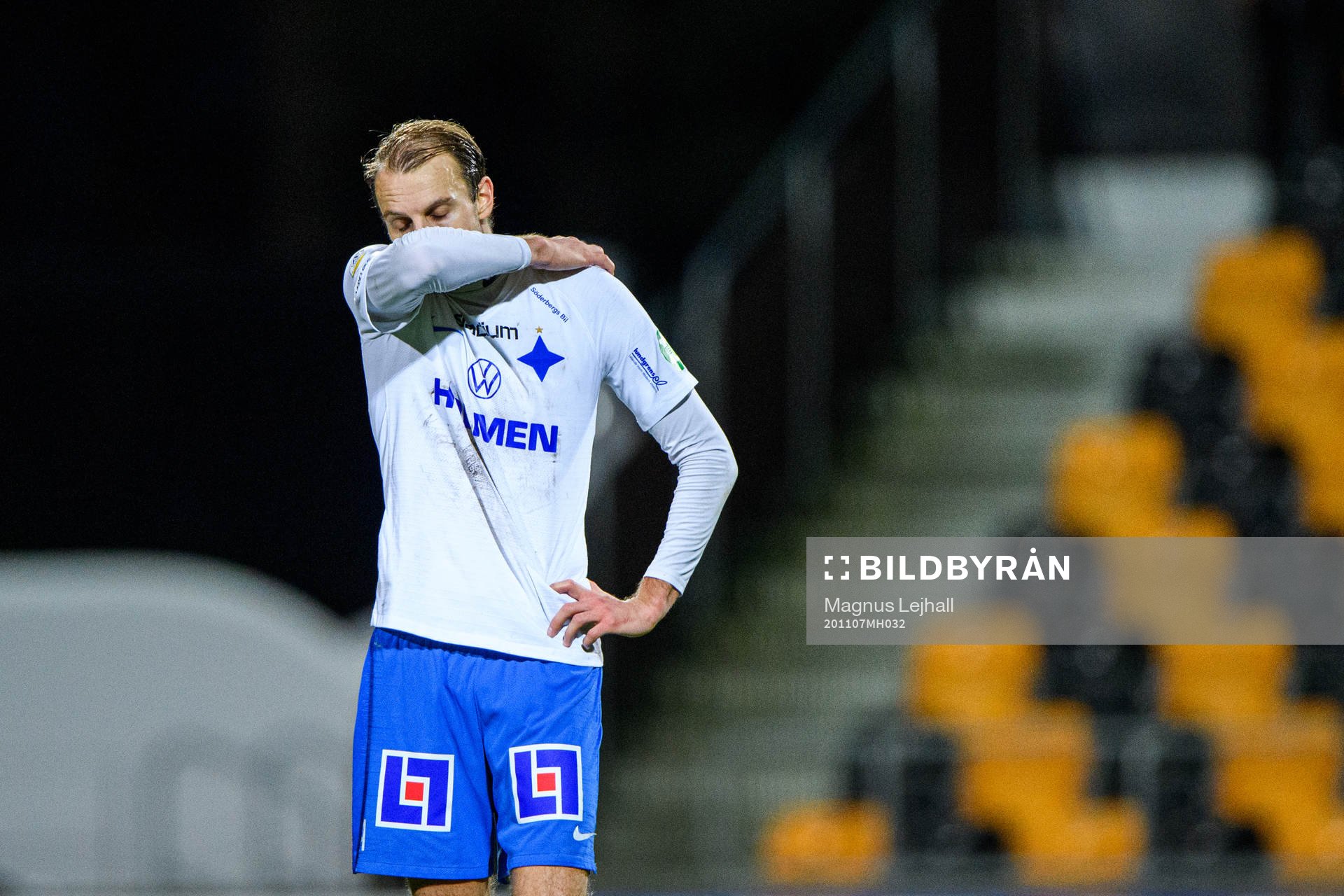 IFK Norrköpings Lars Krogh Gerson deppar