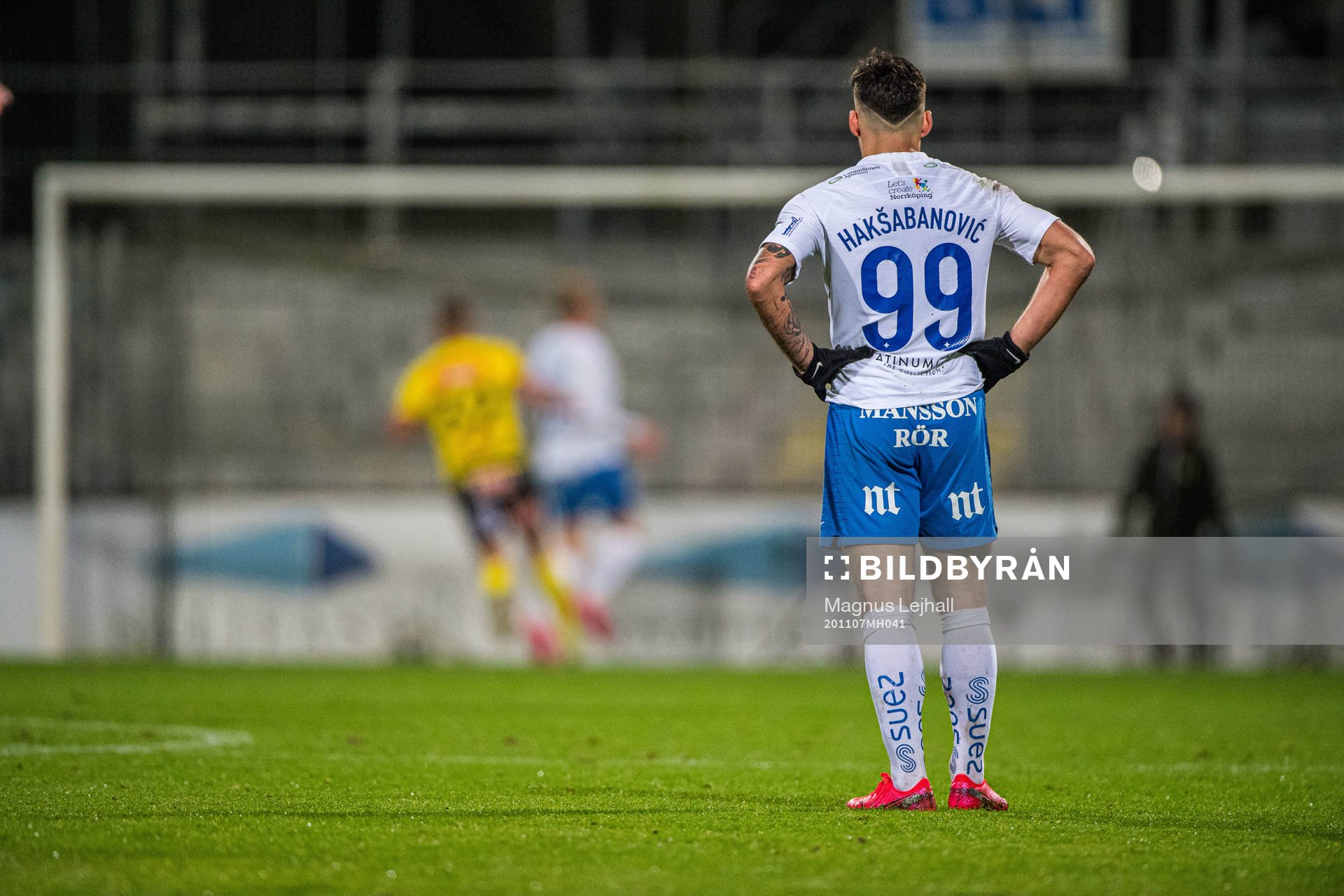 IFK Norrköpings Sead Haksabanovic deppar