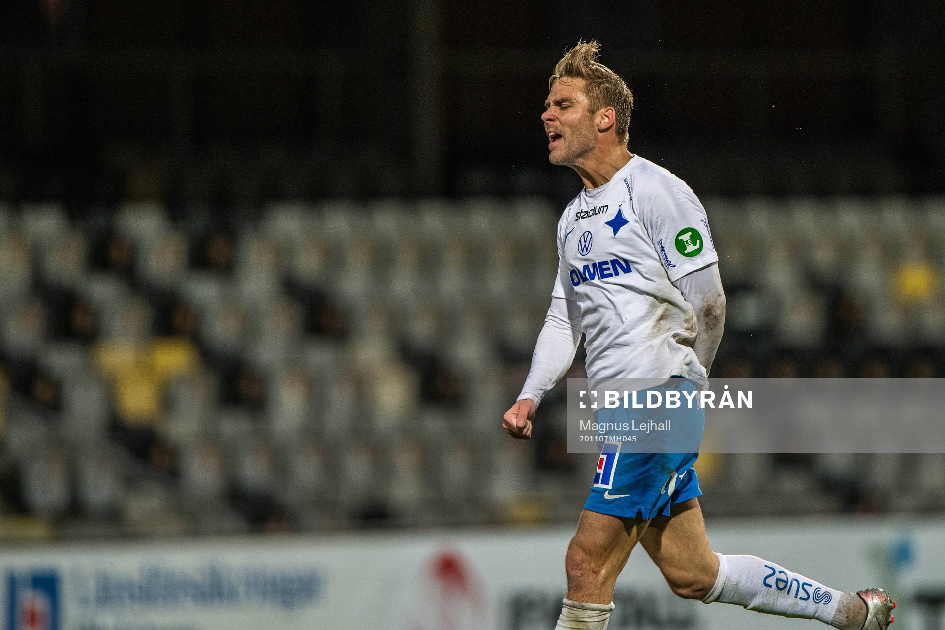 IFK Norrköpings Christoffer Nyman  deppar