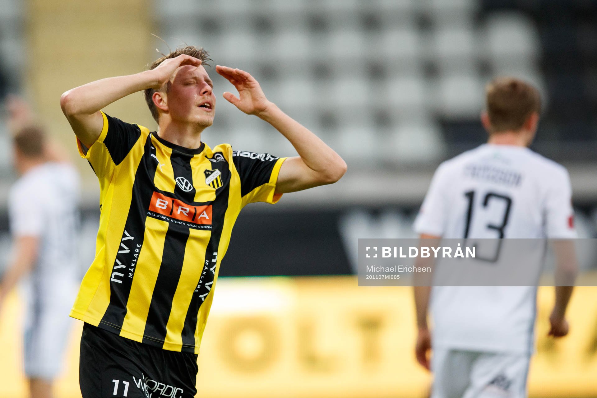 Häckens Viktor Lundberg deppar