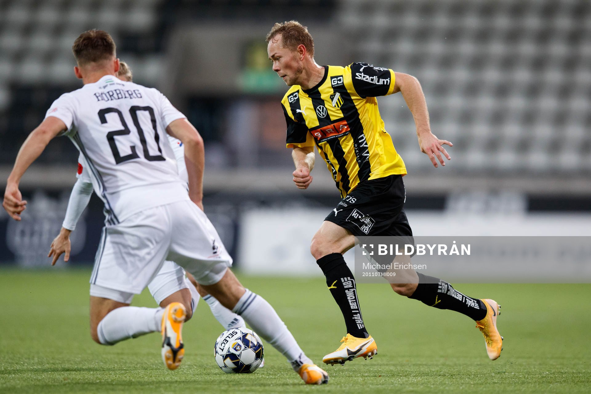Häckens Adam Andersson och Östersunds Felix Hörberg
