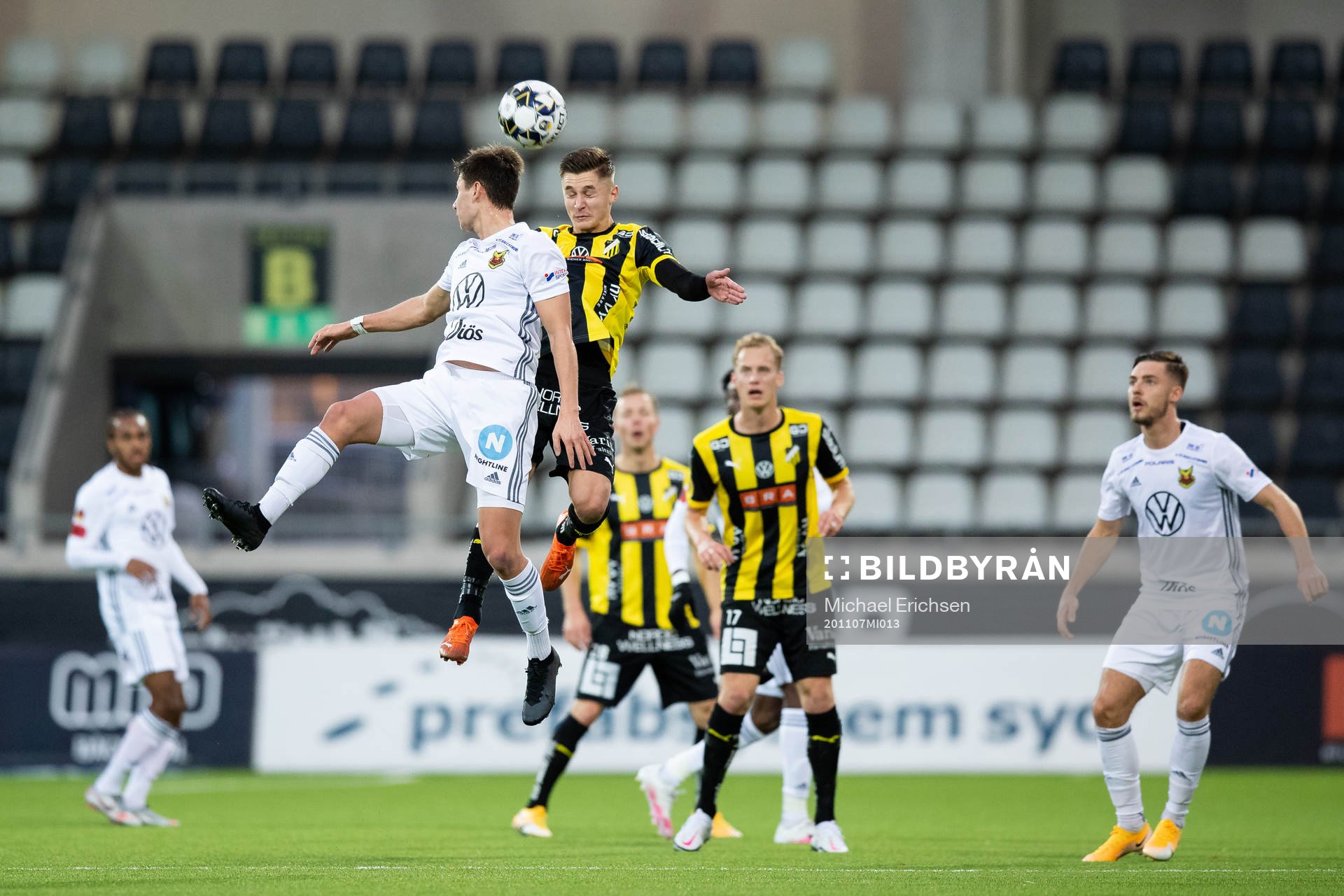 Häckens Leo Bengtsson och Östersunds Nikolaos Dosis