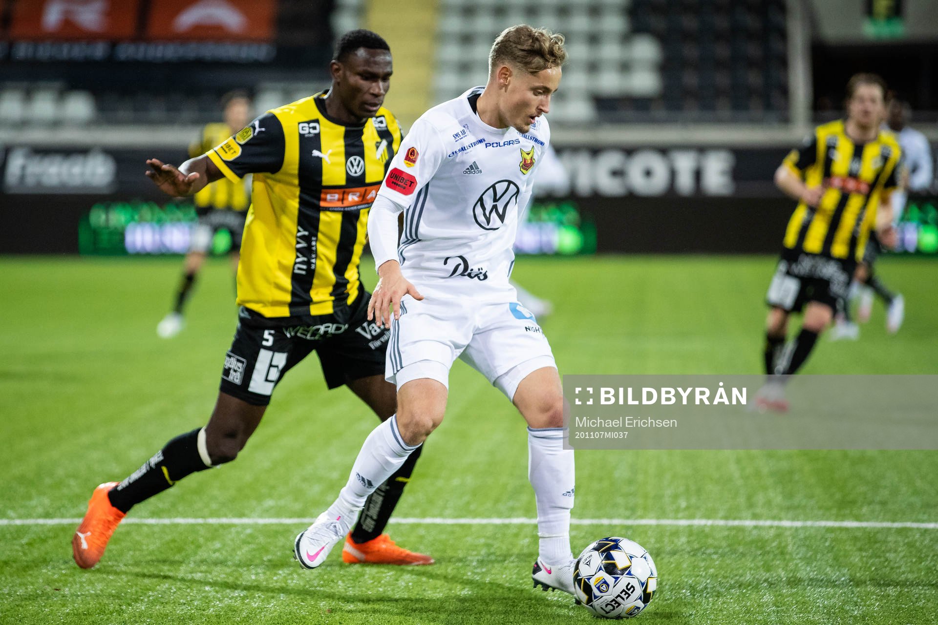 Häckens Godswill Ekpolo och Östersunds Henrik Bellman