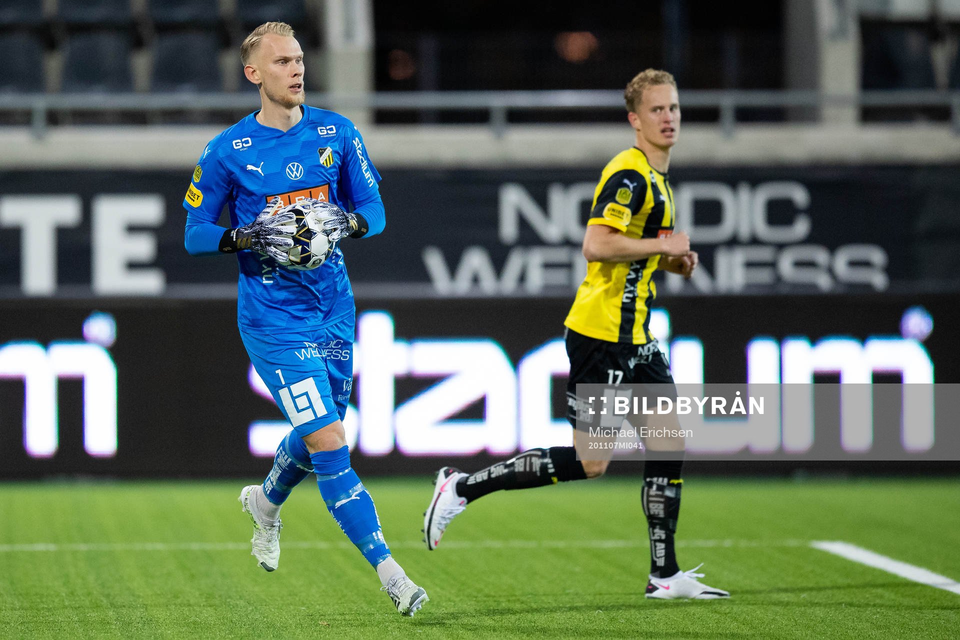 Häckens målvakt Pontus Dahlberg