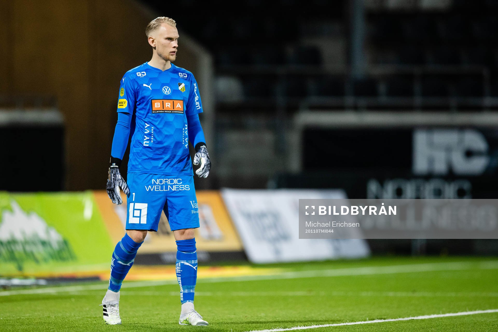 Häckens målvakt Pontus Dahlberg