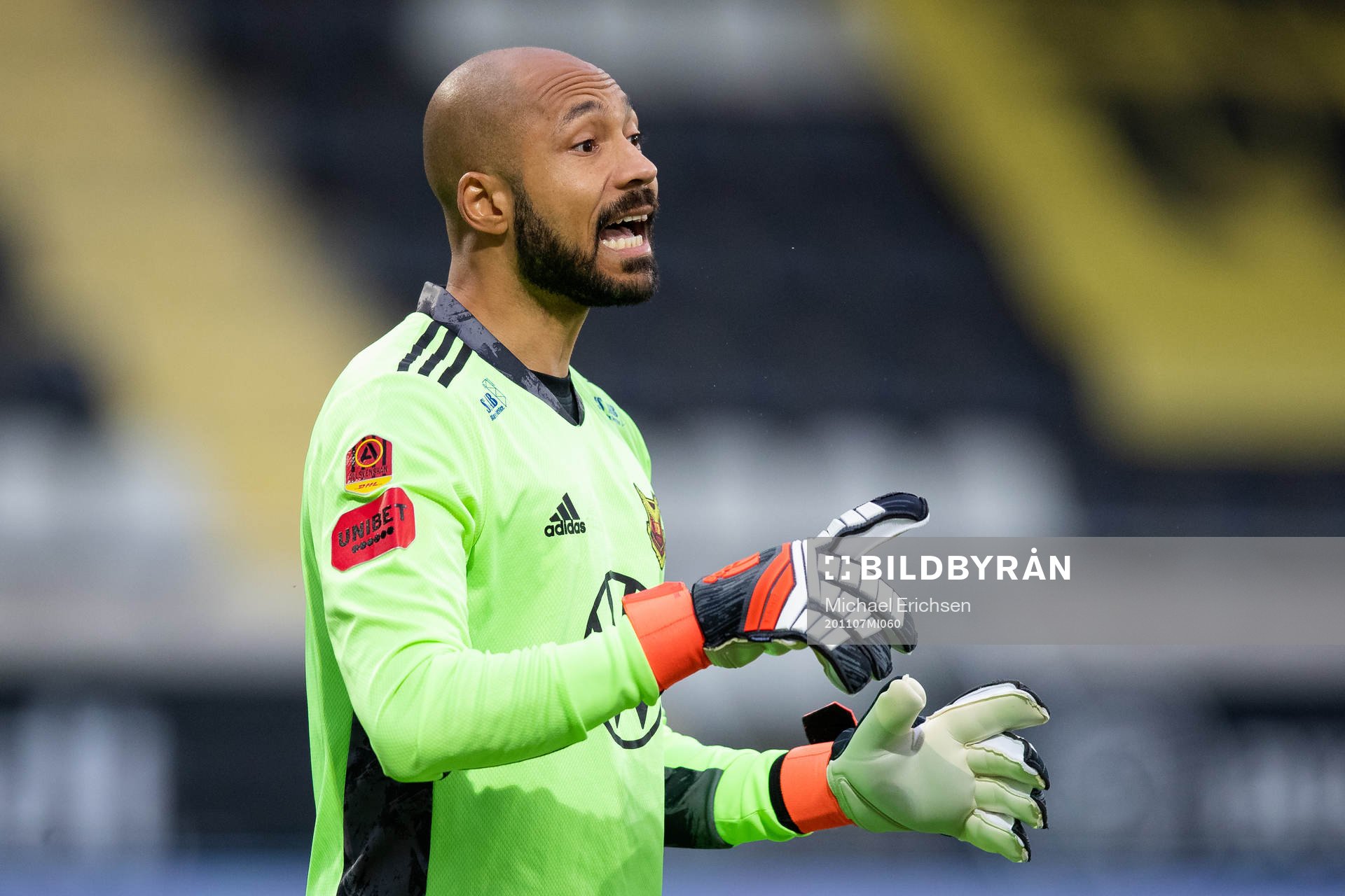 Östersunds målvakt Aly Keita