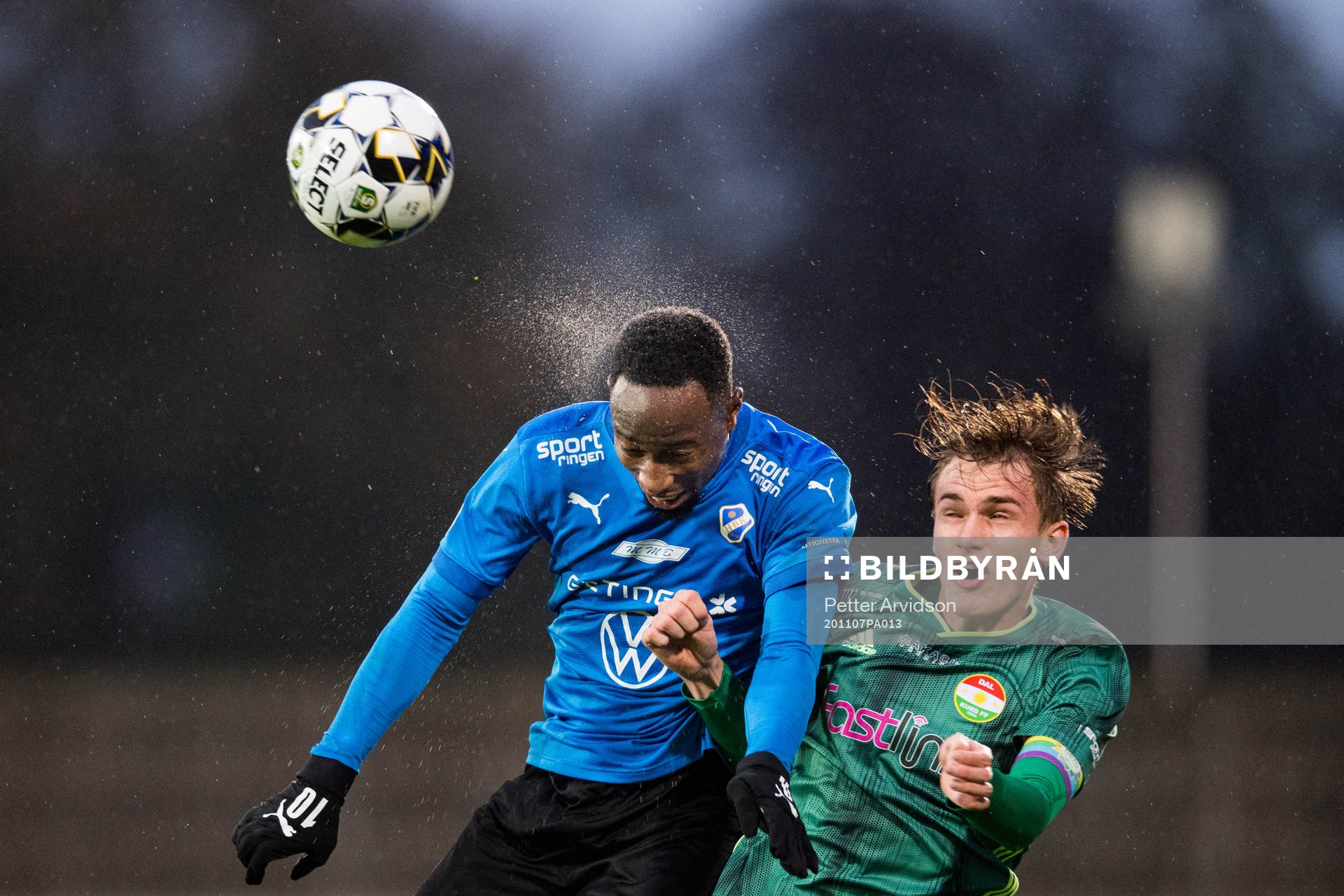 Halmstads Sadat Karim och Dalkurds Christoffer Styffe