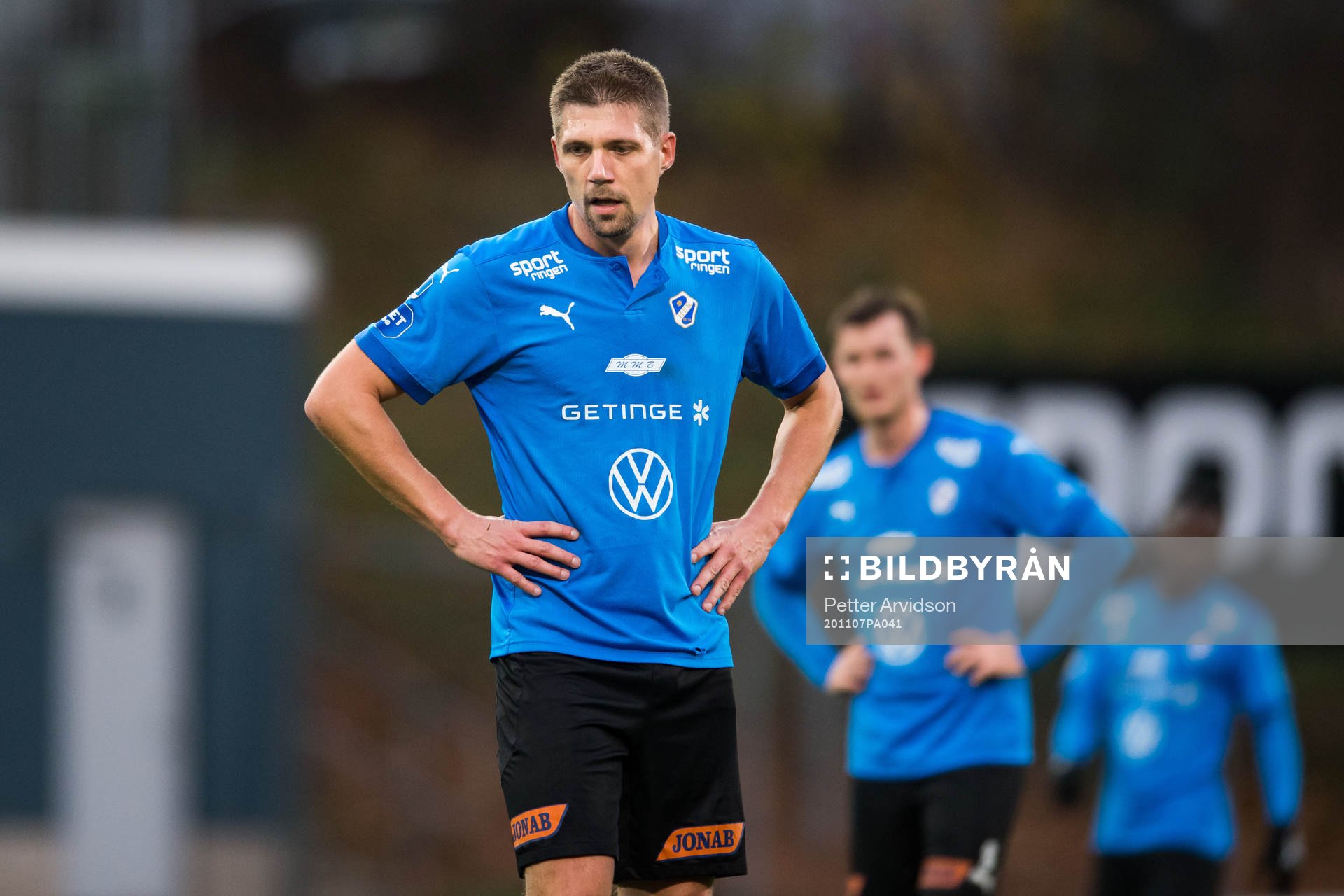 Halmstads Mikael Boman deppar