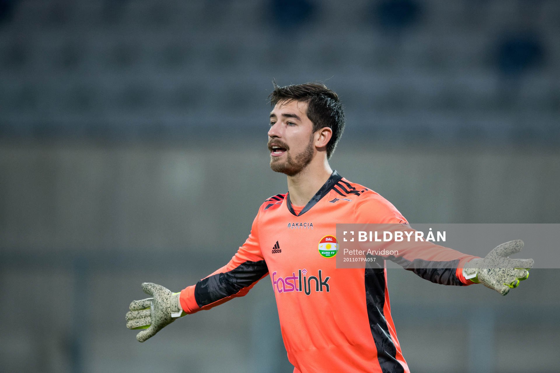 Dalkurds målvakt Filip Anger
