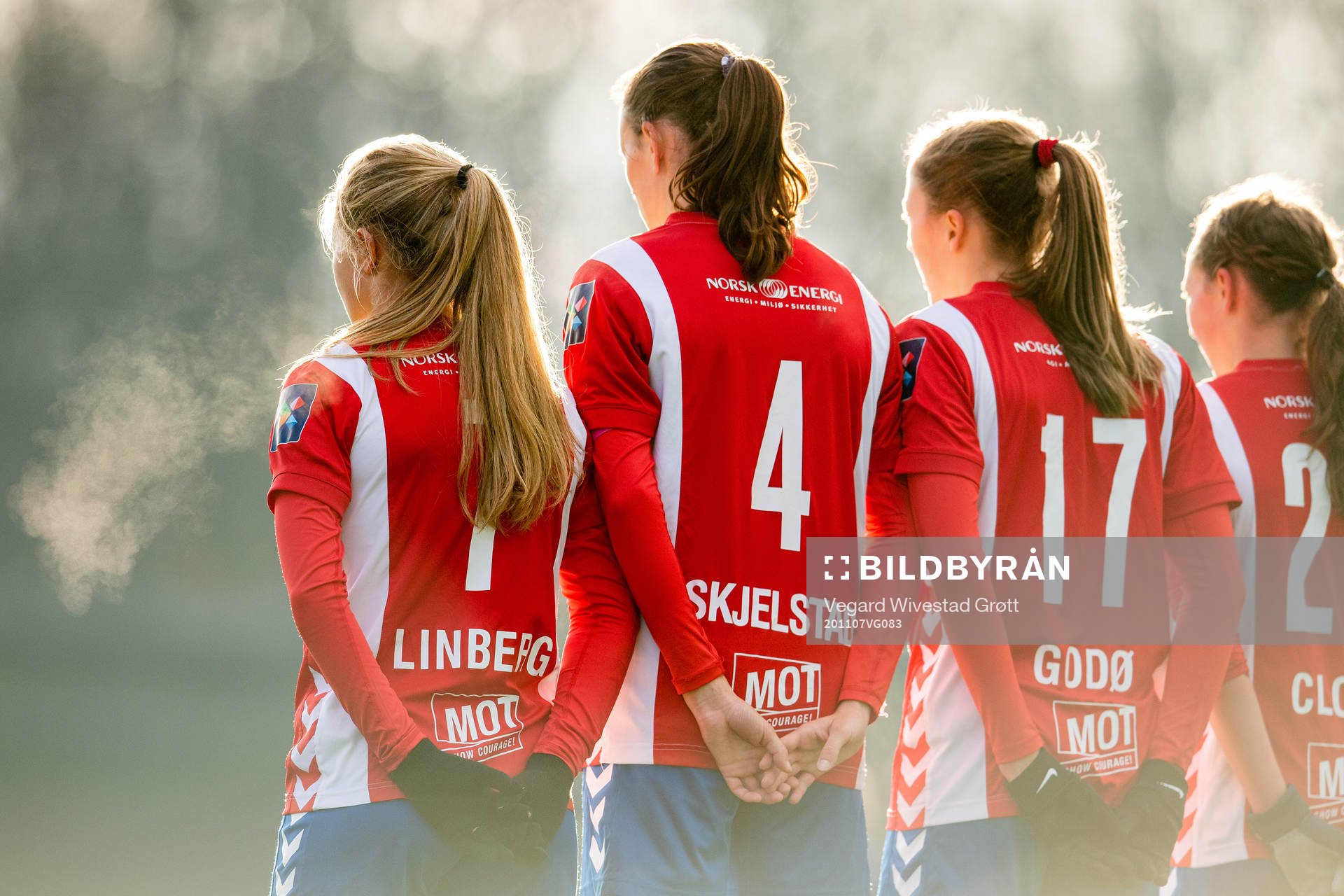 Camilla Linberg, Trine Skjelstad Jensen and Emma Stølen