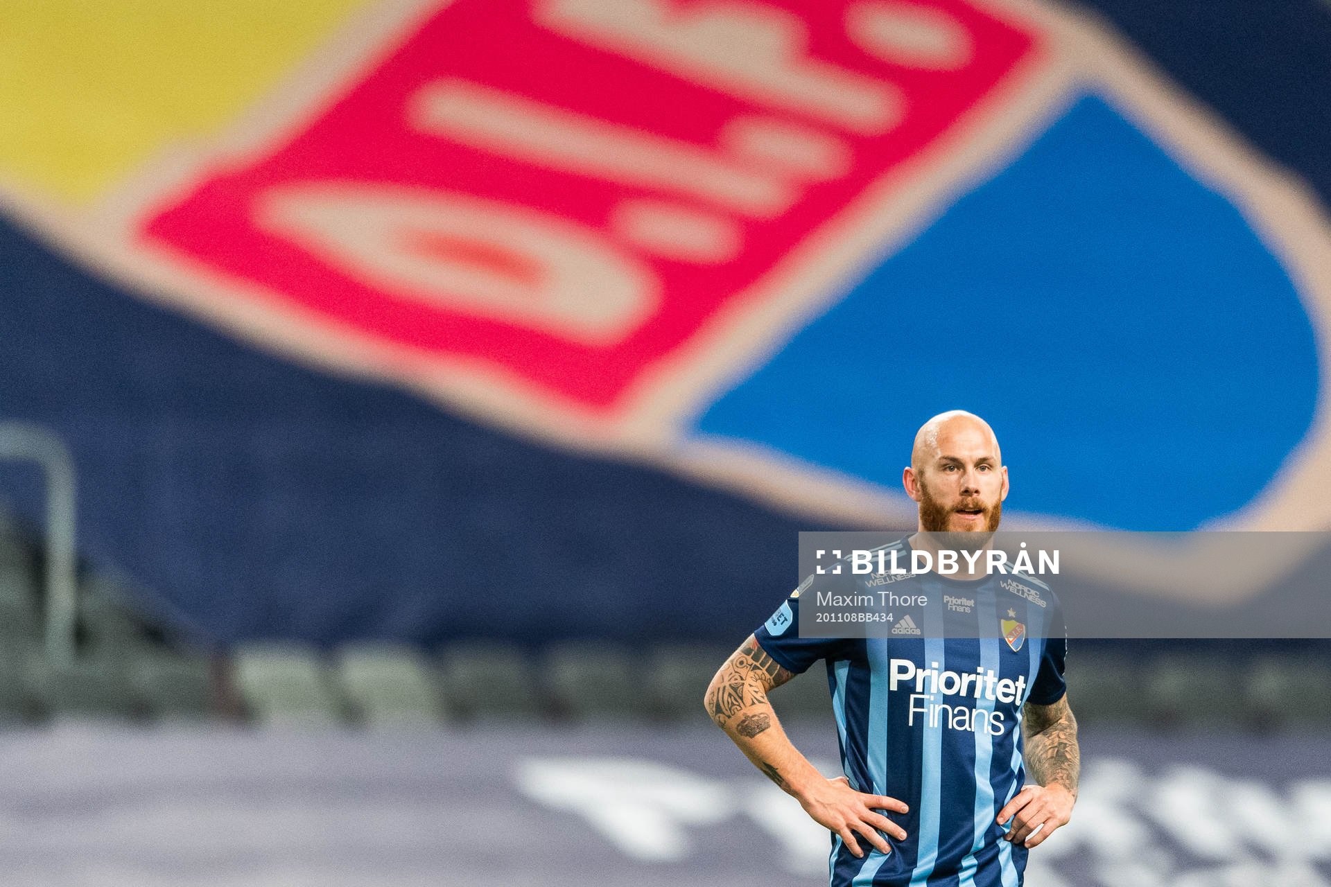Djurgårdens Magnus Eriksson deppar