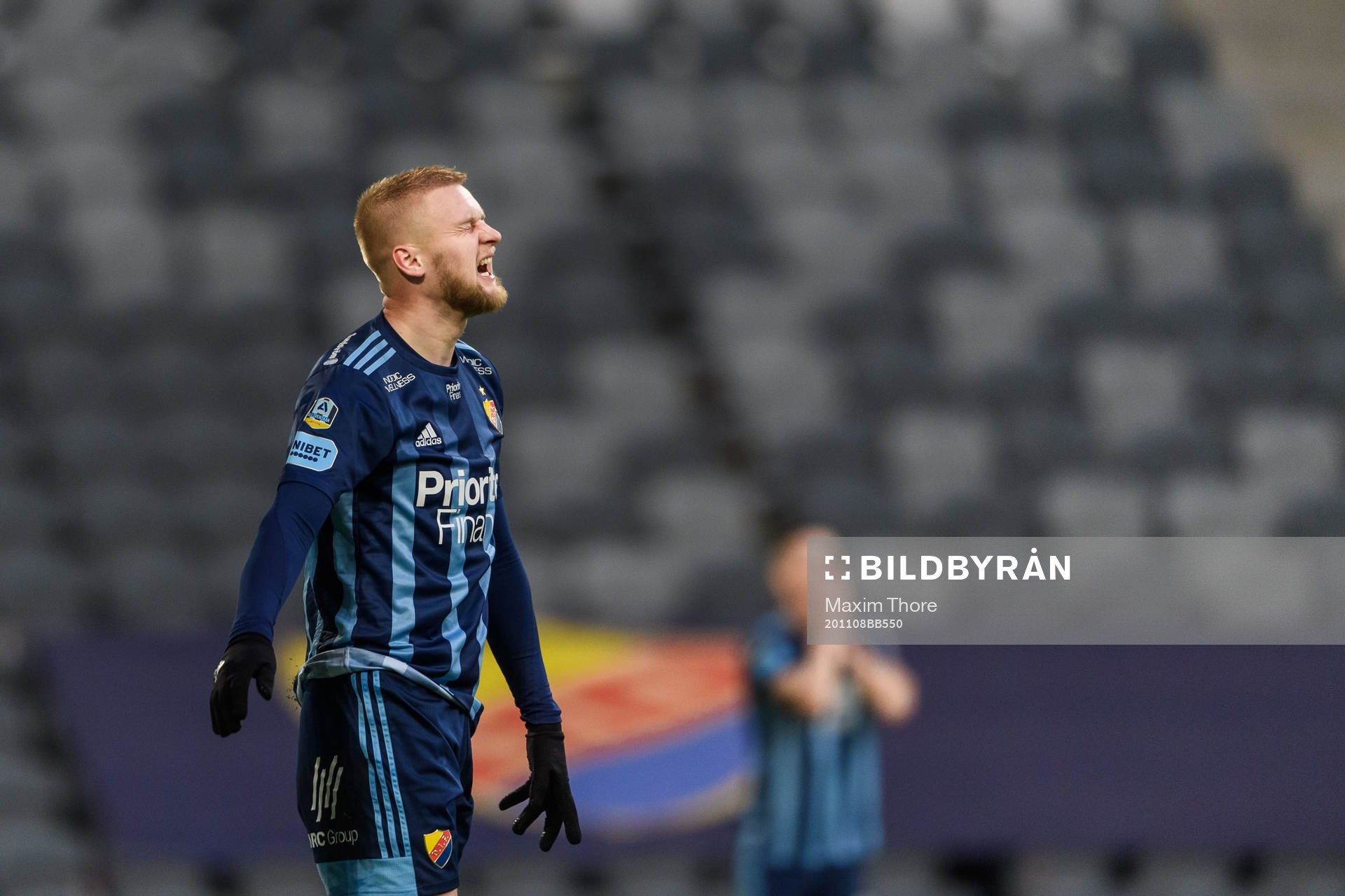Djurgårdens Kalle Holmberg deppar