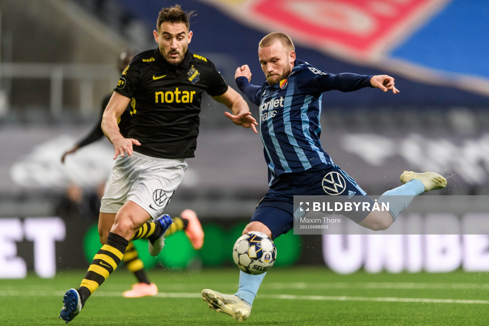 s Sotirios Papagiannopoulos och Djurgårdens Nicklas