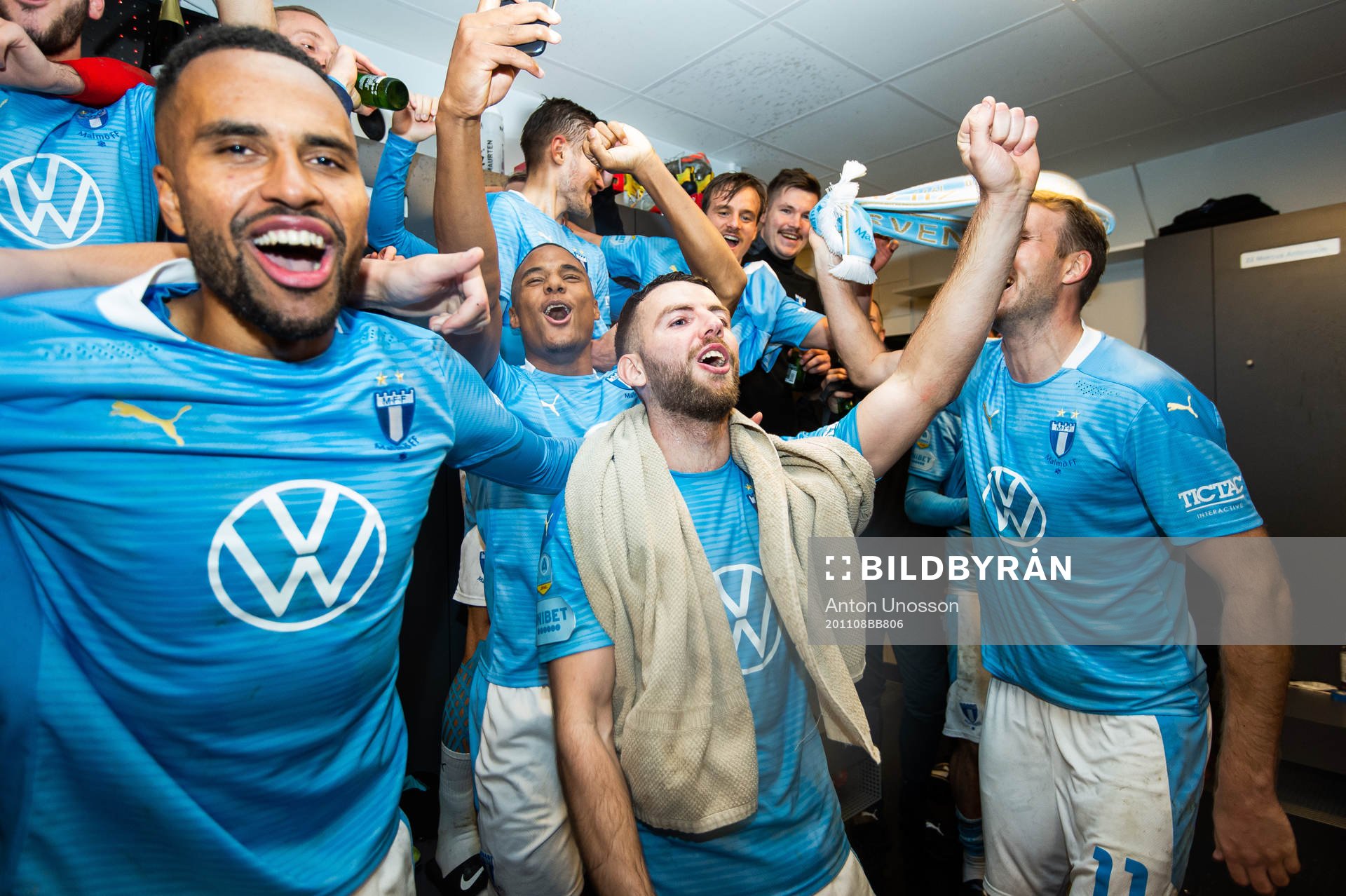 I denna handout bild från Malmö FF syns Malmö FFs Isaac