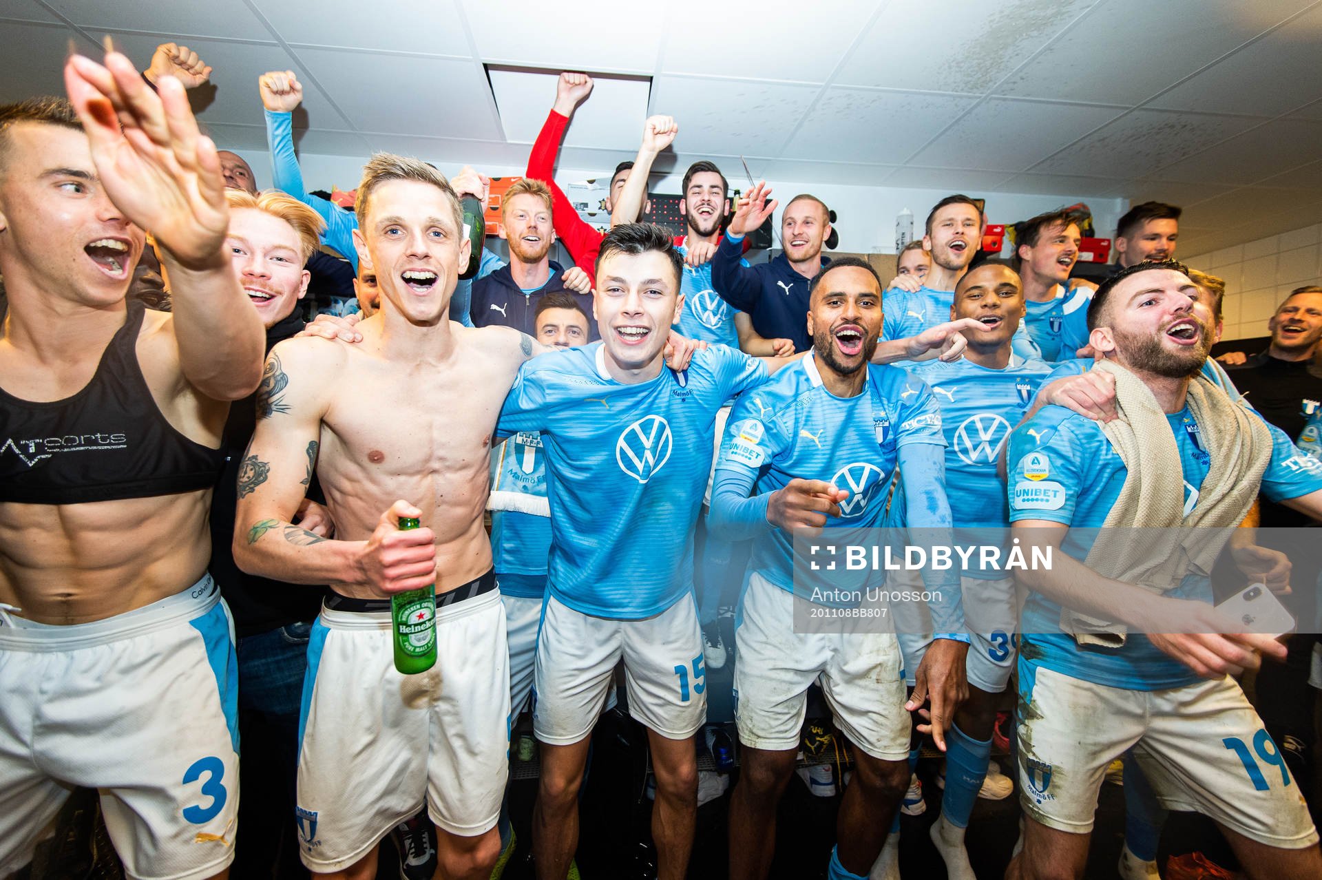I denna handout bild från Malmö FF syns Malmö FFs Jonas