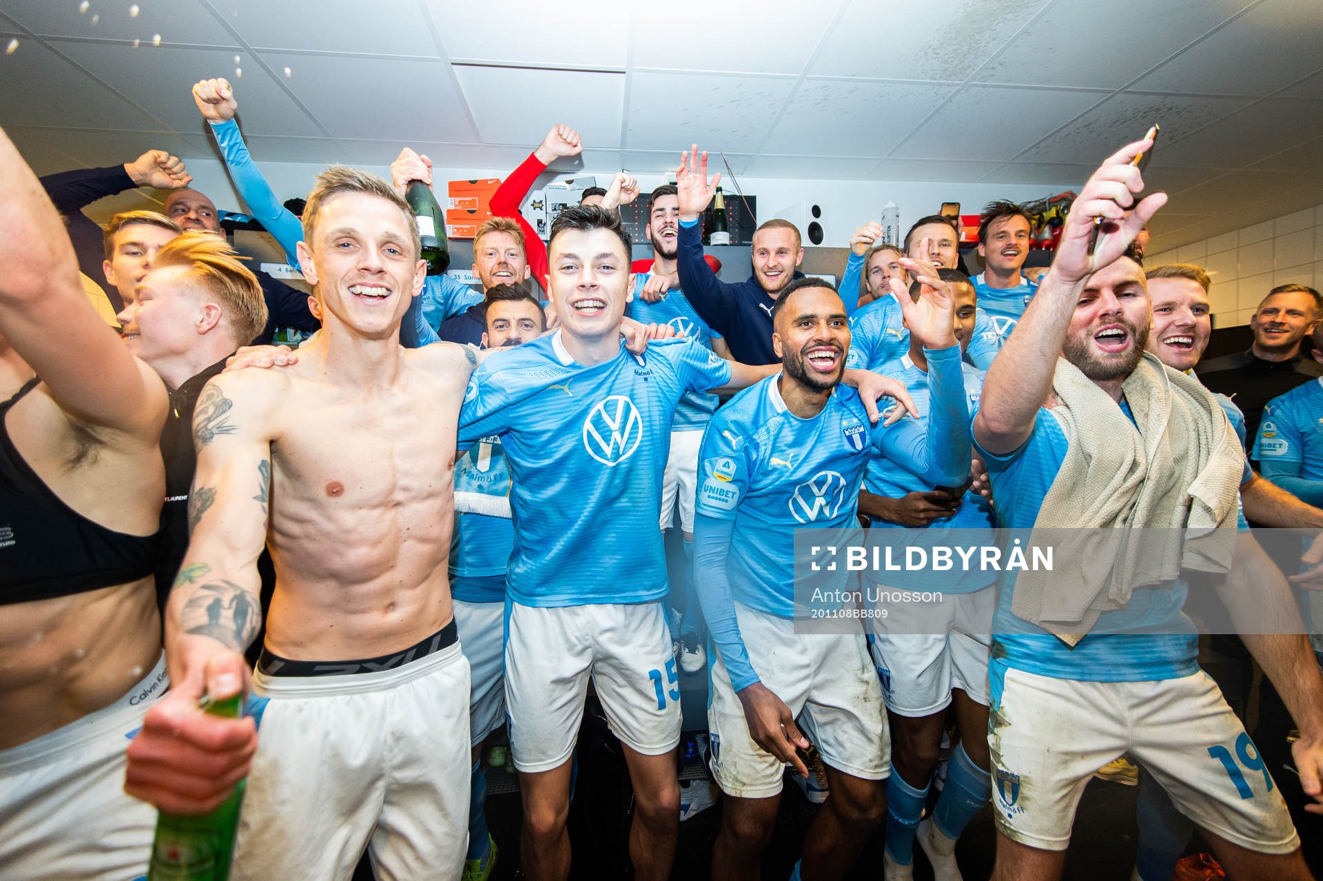 I denna handout bild från Malmö FF syns Malmö FFs Sören