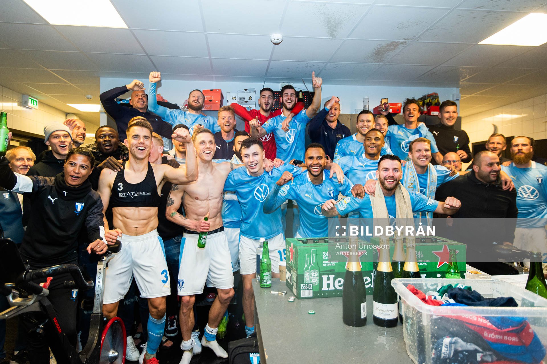 I denna handout bild från Malmö FF syns Malmö FFs