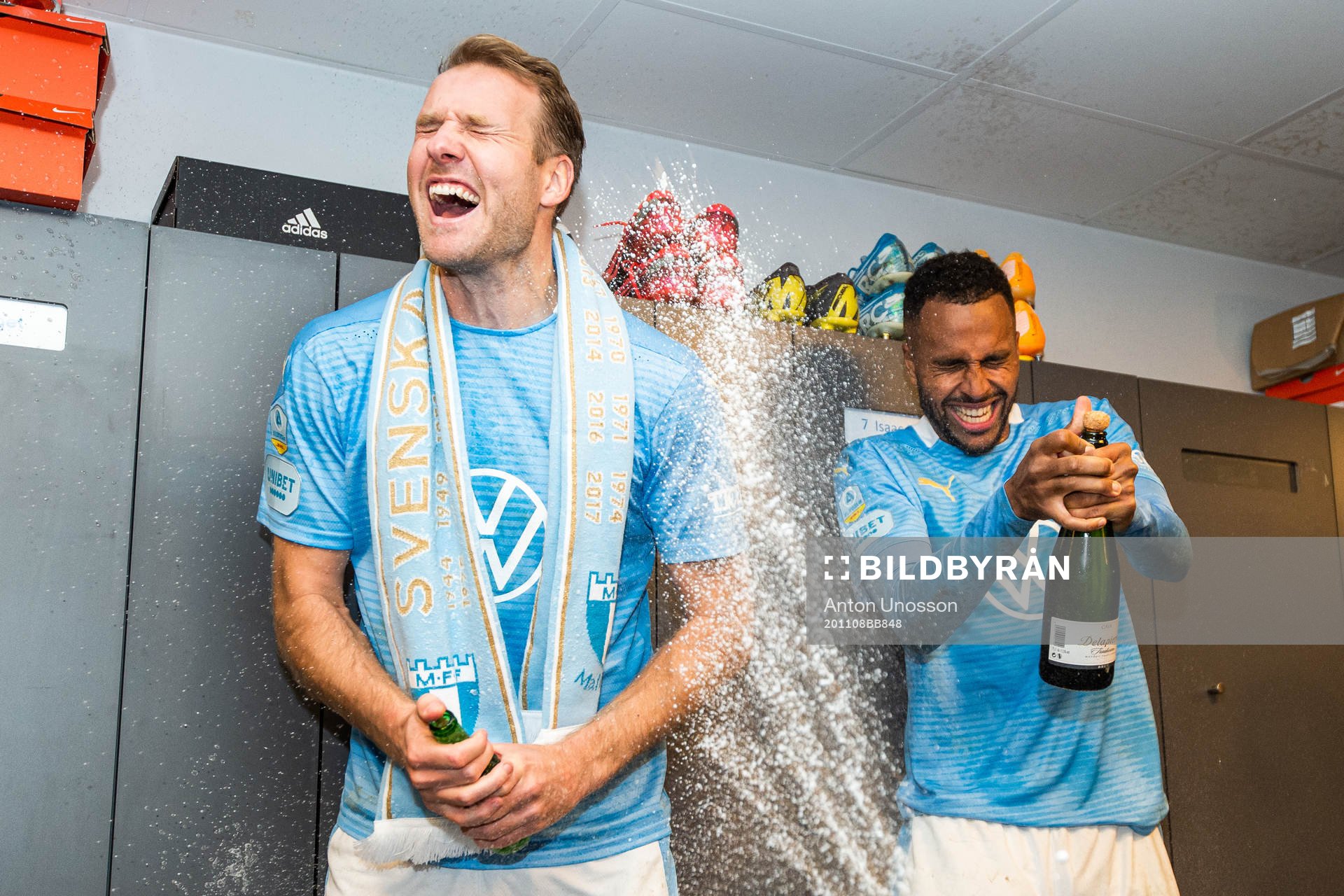 I denna handout bild från Malmö FF syns Malmö FFs Ola