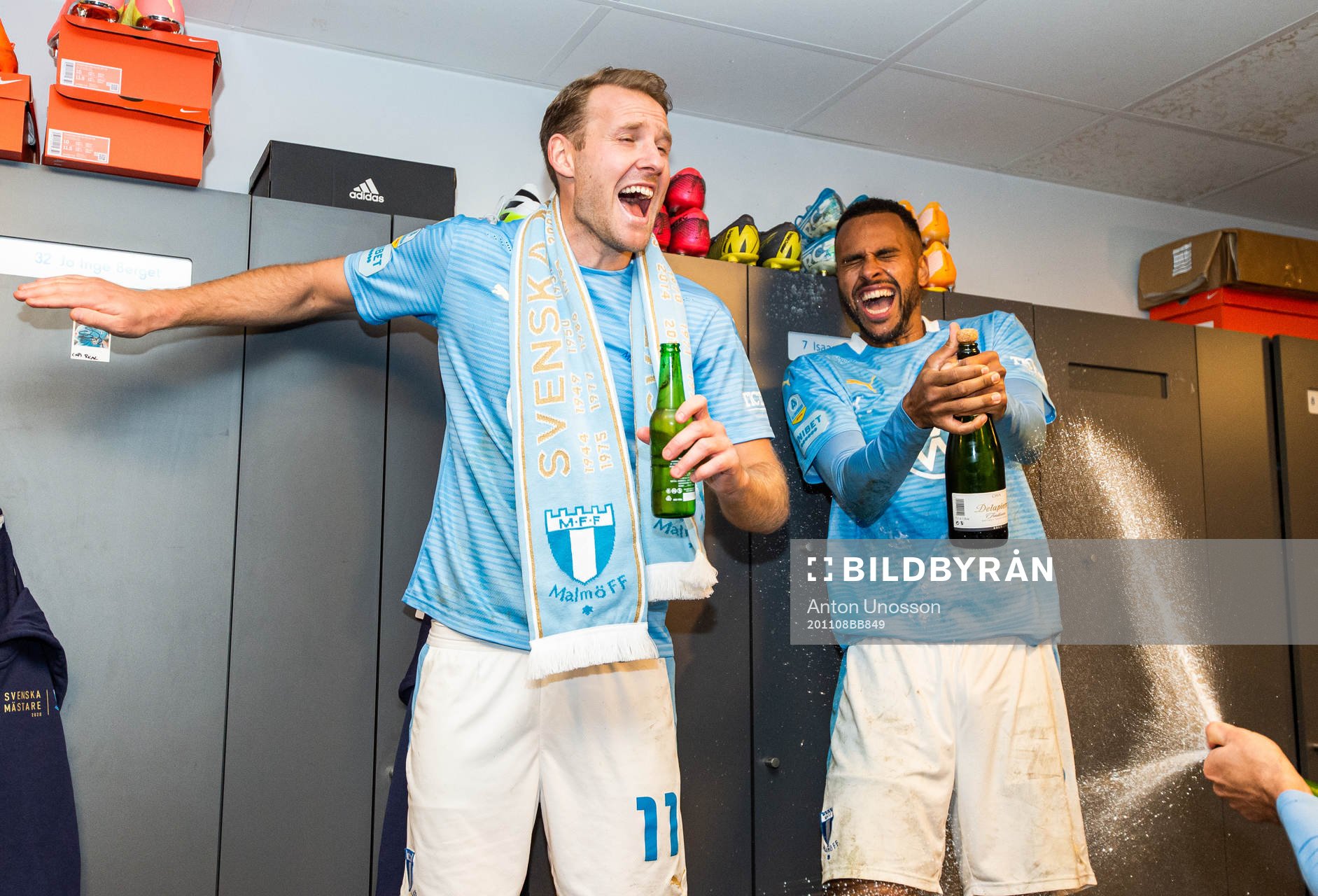 I denna handout bild från Malmö FF syns Malmö FFs Ola