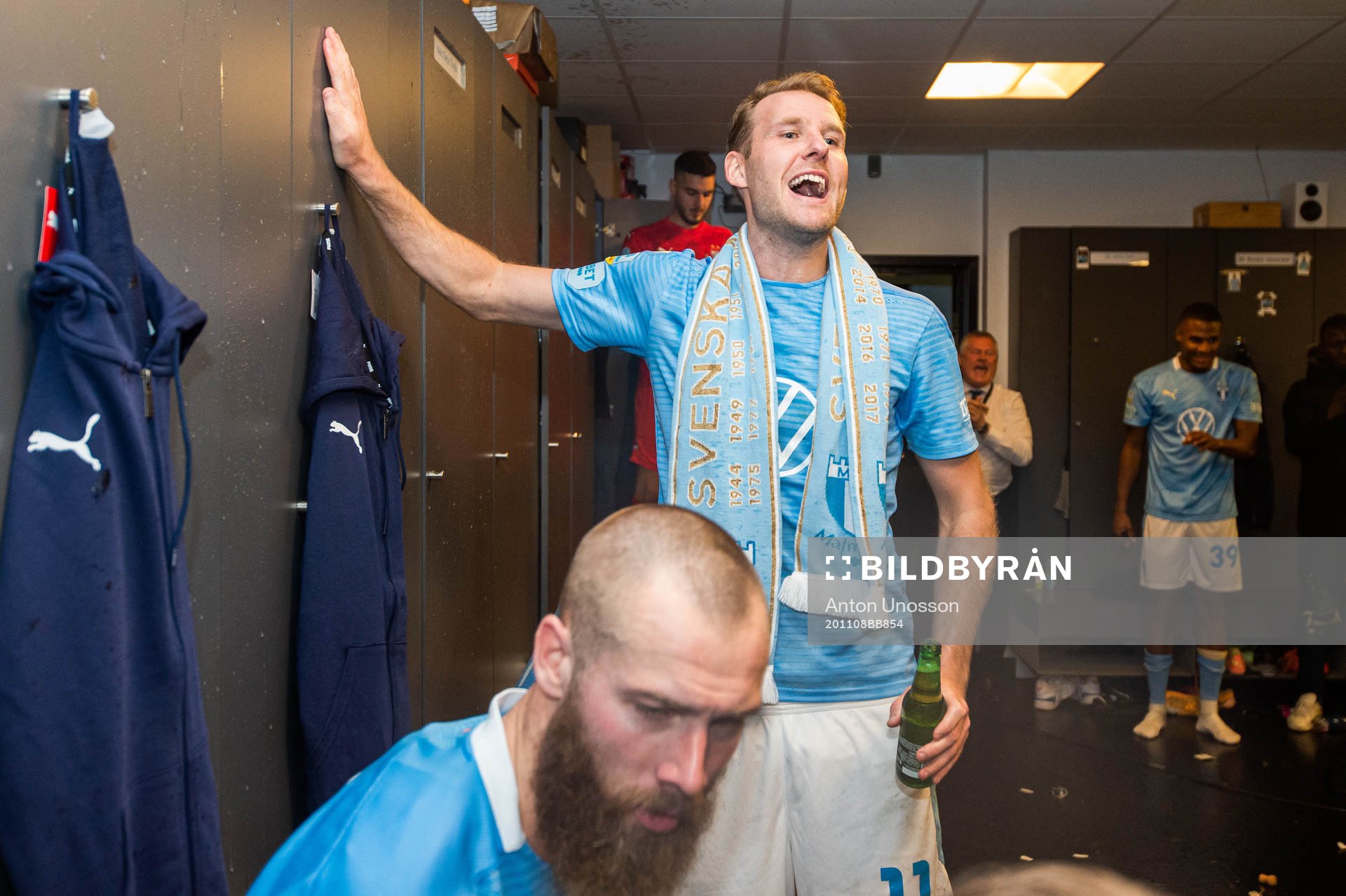 I denna handout bild från Malmö FF syns Malmö FFs Ola