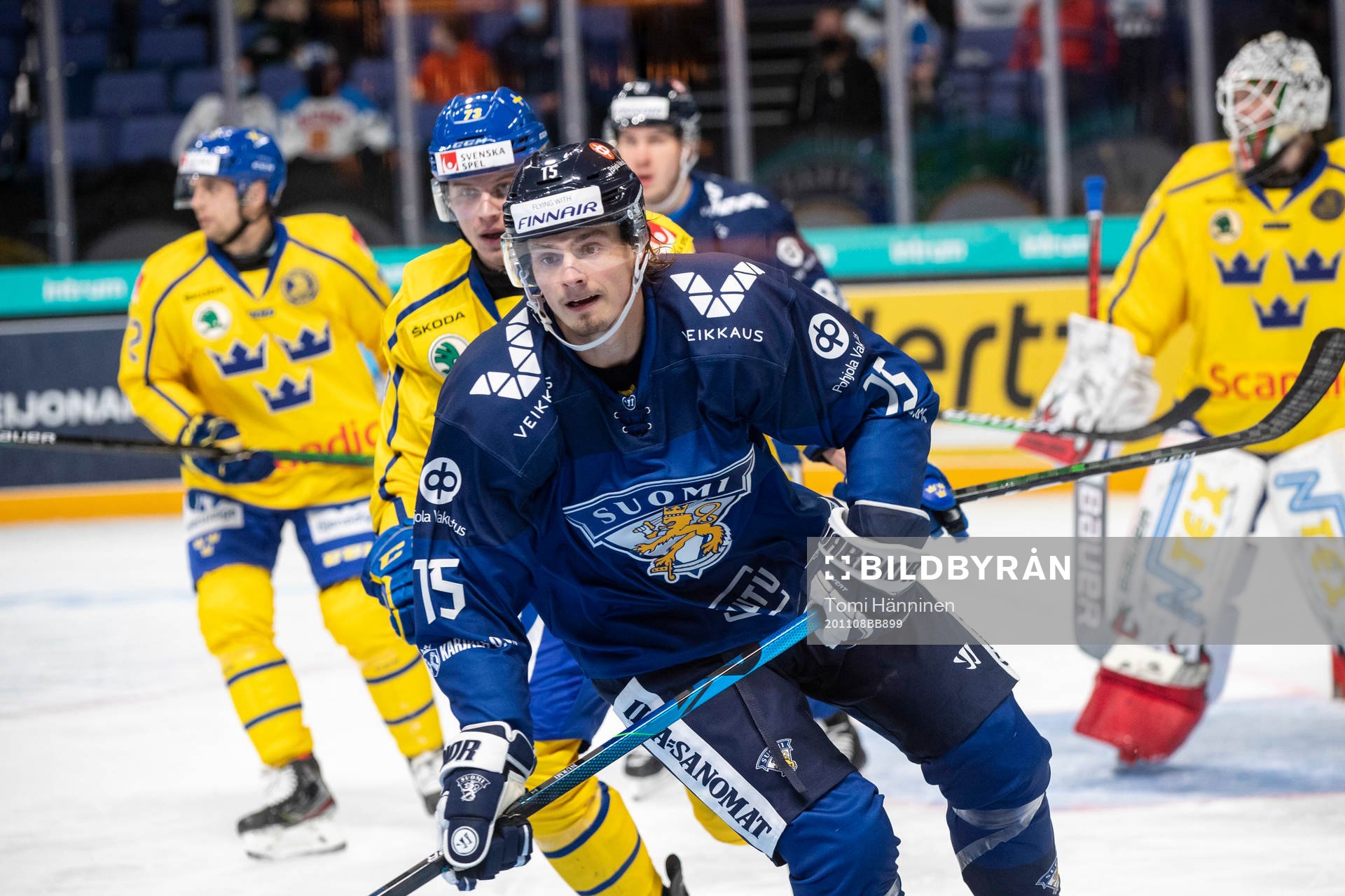 Markus Nurmi #15, FIN, Adam Ollas Mattsson #73, SWE