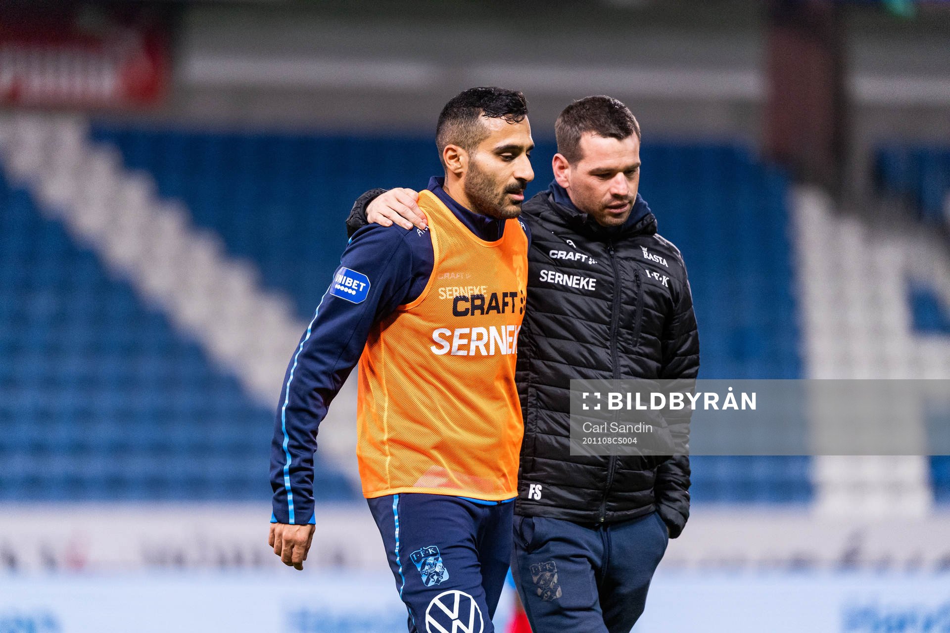 IFK Göteborg Sargon Abraham och assisterande tränare