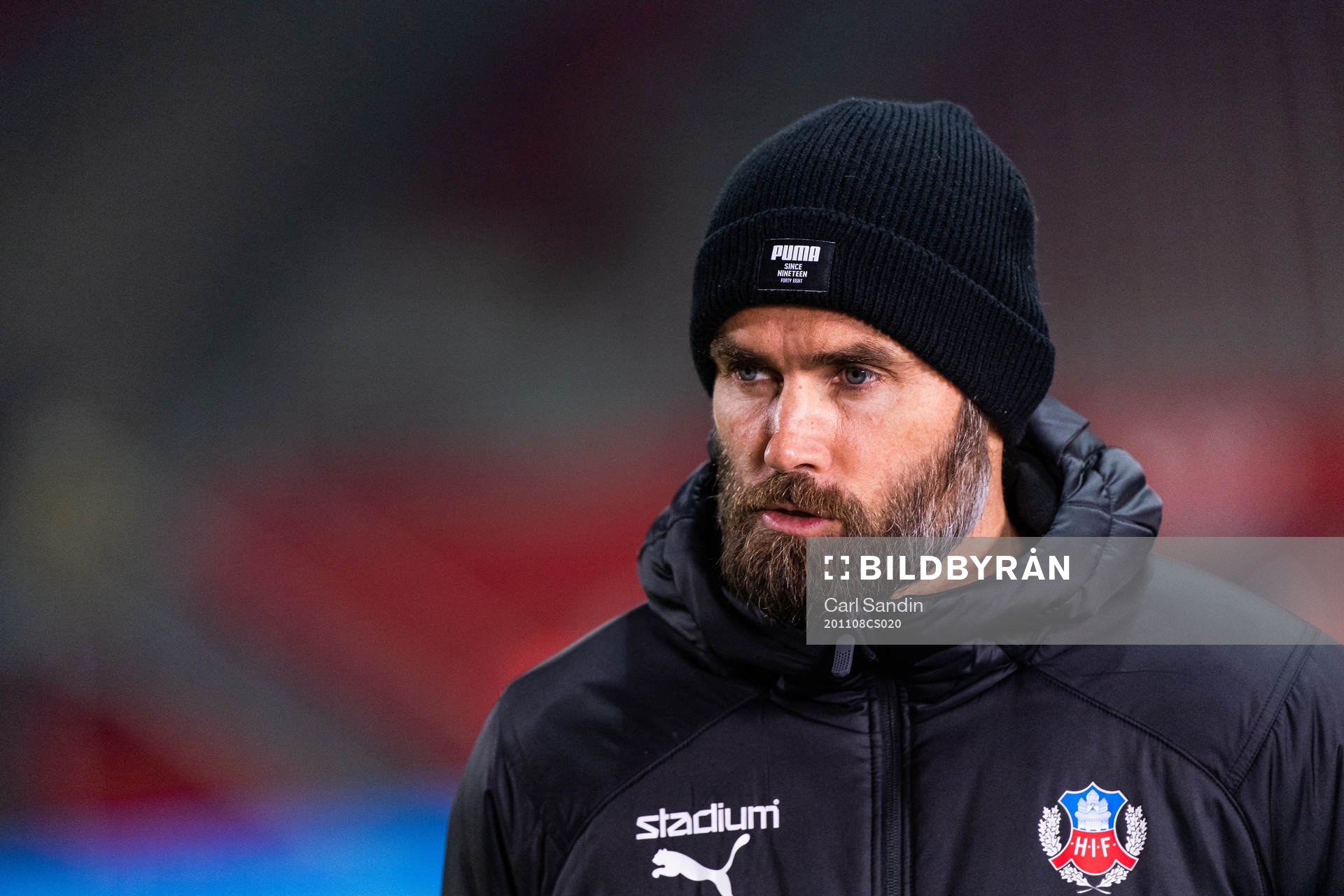 Helsingborgs tränare Olof Mellberg