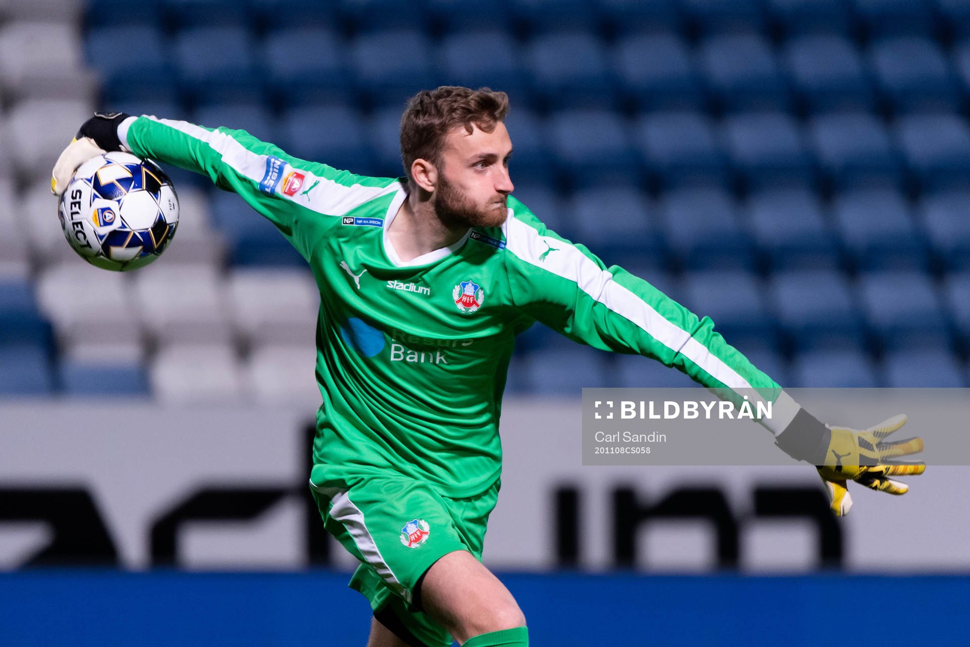 Helsingborgs målvakt Alexander Nilsson