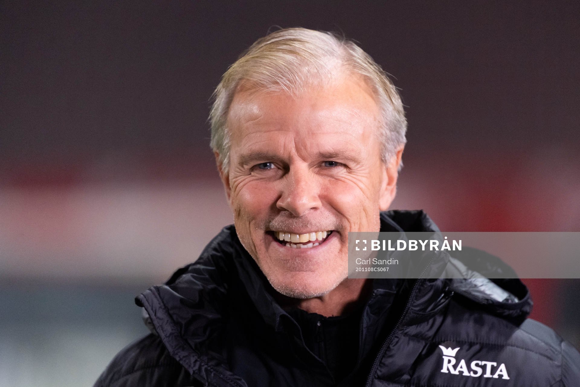 IFK Göteborg tränare Roland Nilsson innan fotbollsmatchen