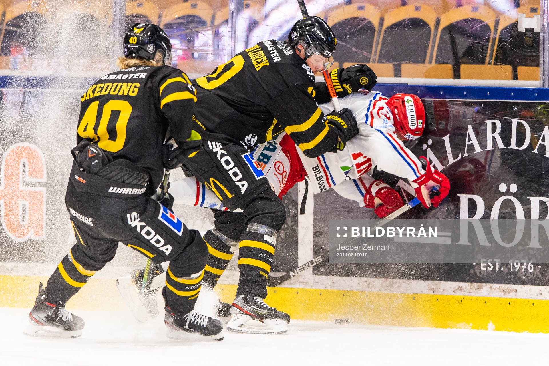 Västerås Jimmie Jansson Lorek och Timrås Hugo Reinhardt