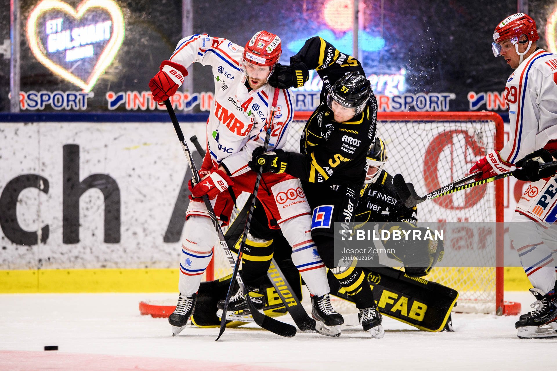 Timrås Christopher Liljewall och Västerås Carl Ehrnberg