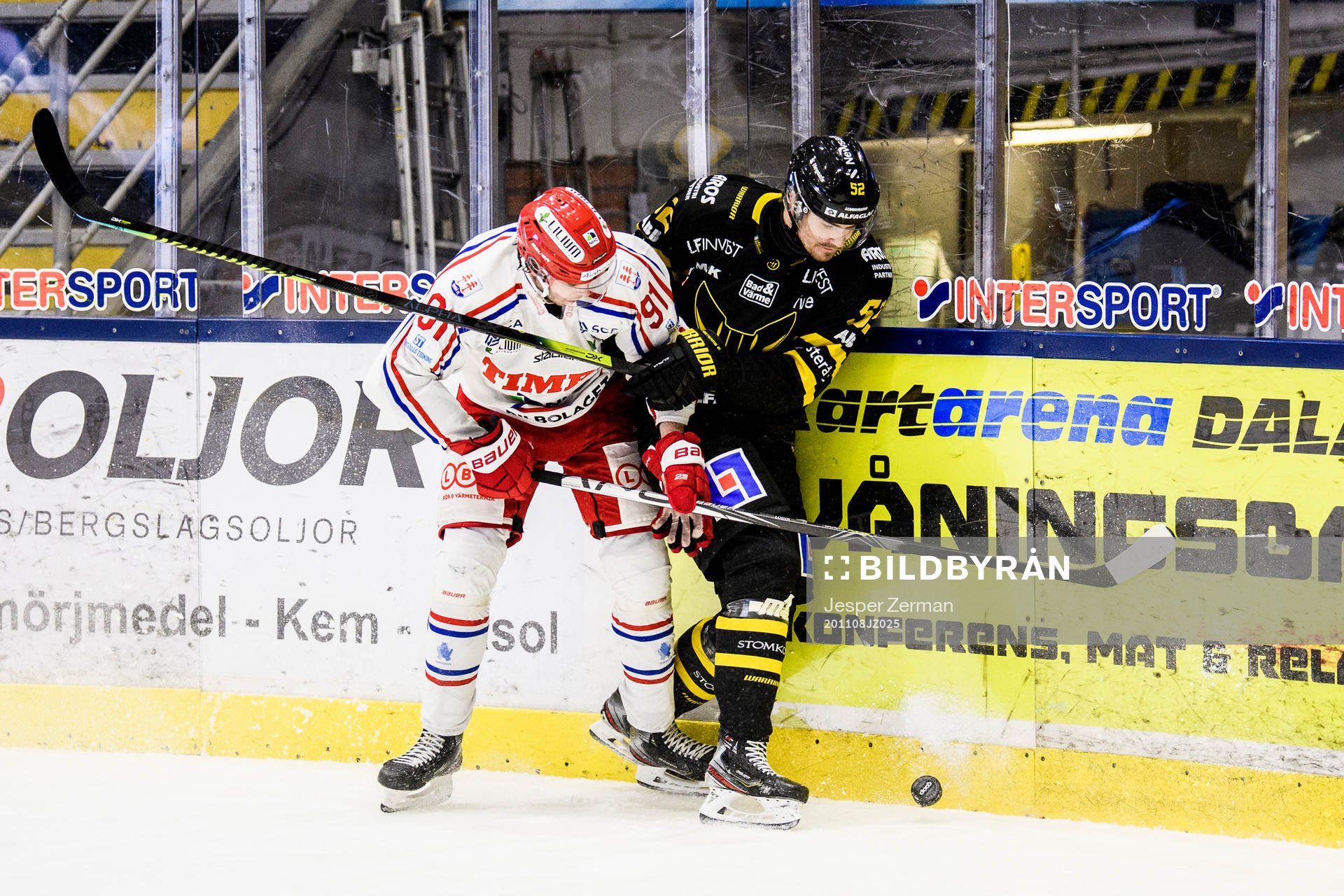Timrås Viktor Lodin och Västerås August Tornberg