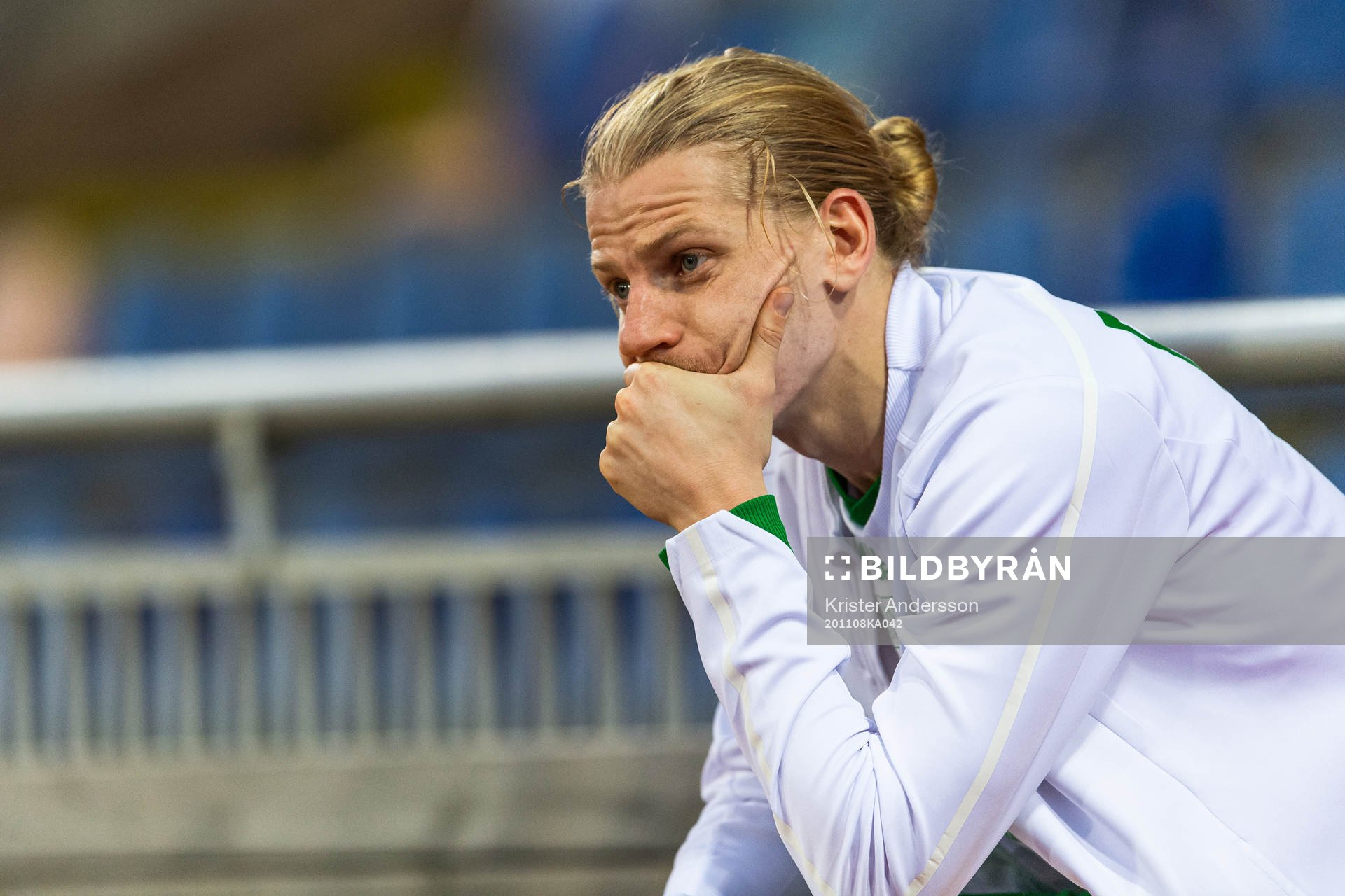Hammarbys Gustav Ludwigson deppar