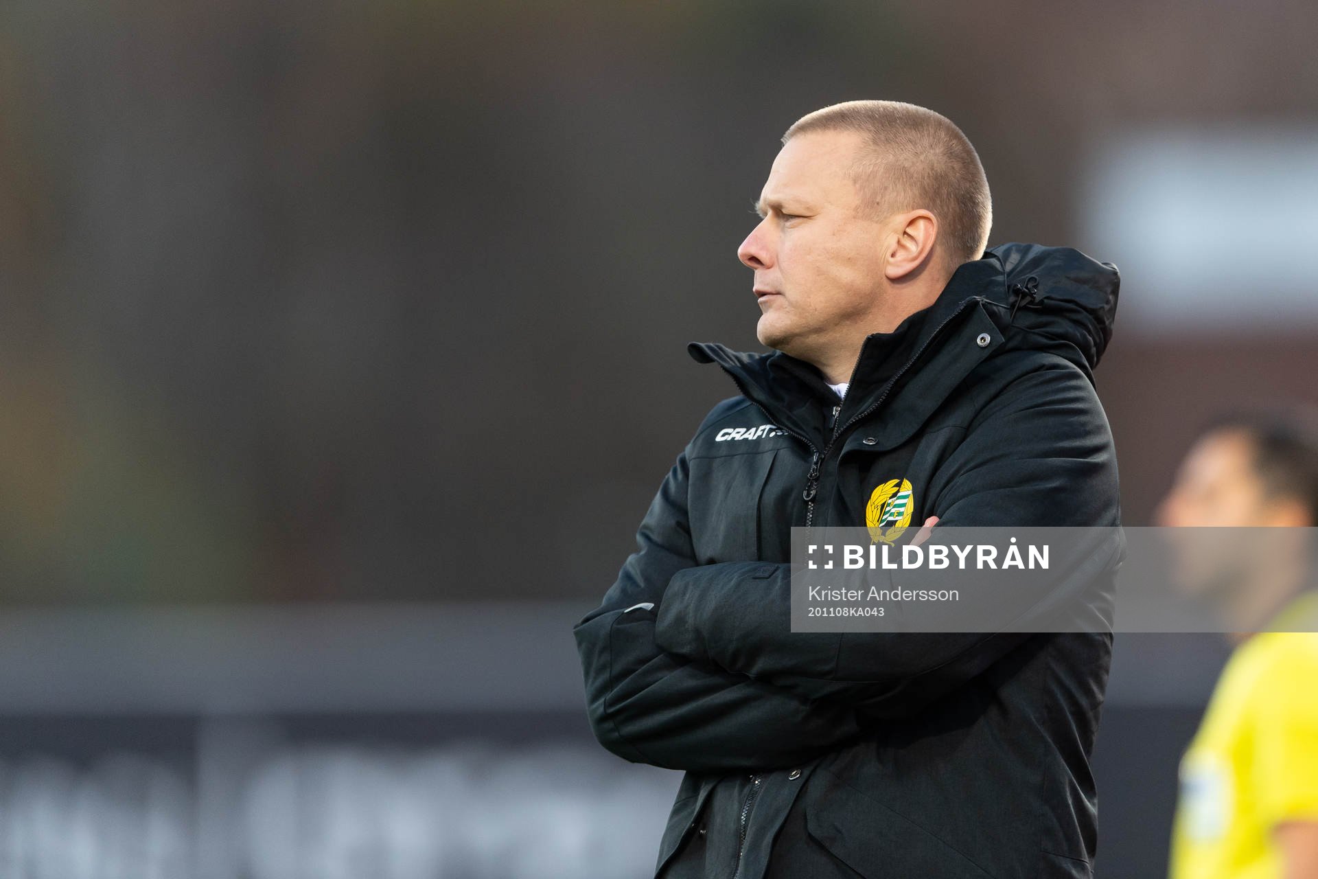 Hammarbys tränare Stefan Billborn