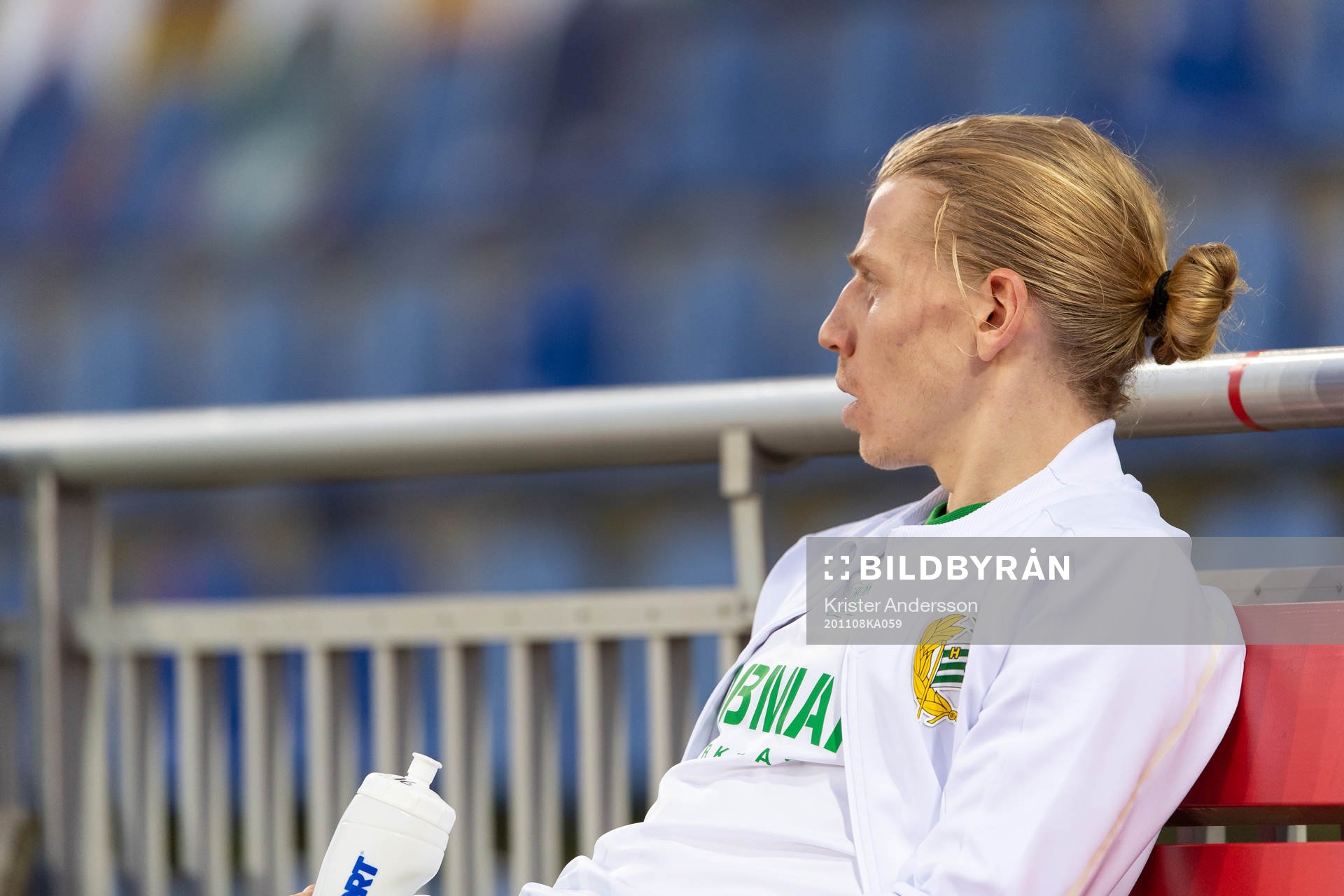 Hammarbys Gustav Ludwigson deppar