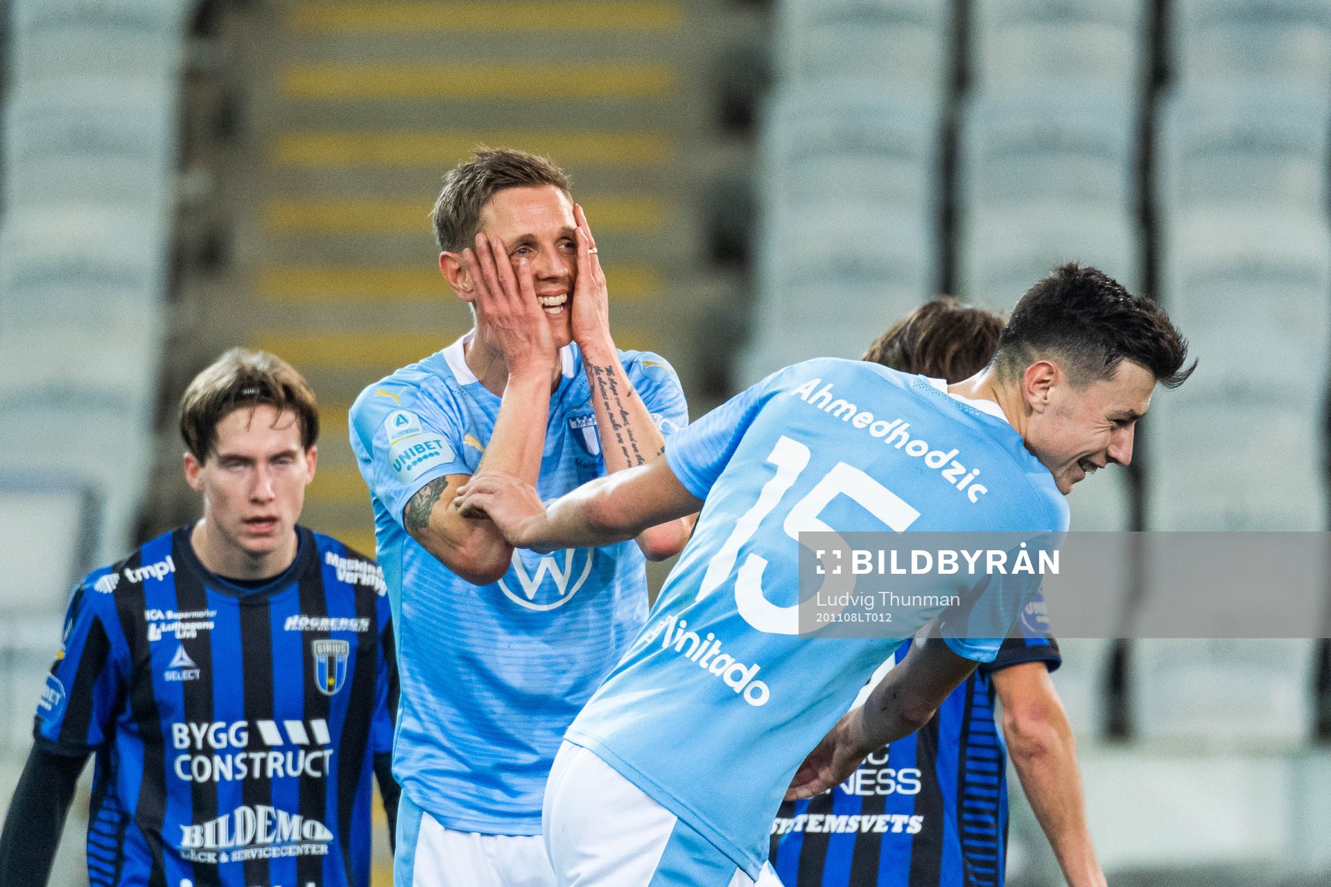 Malmö FFs  Sören Rieks deppar