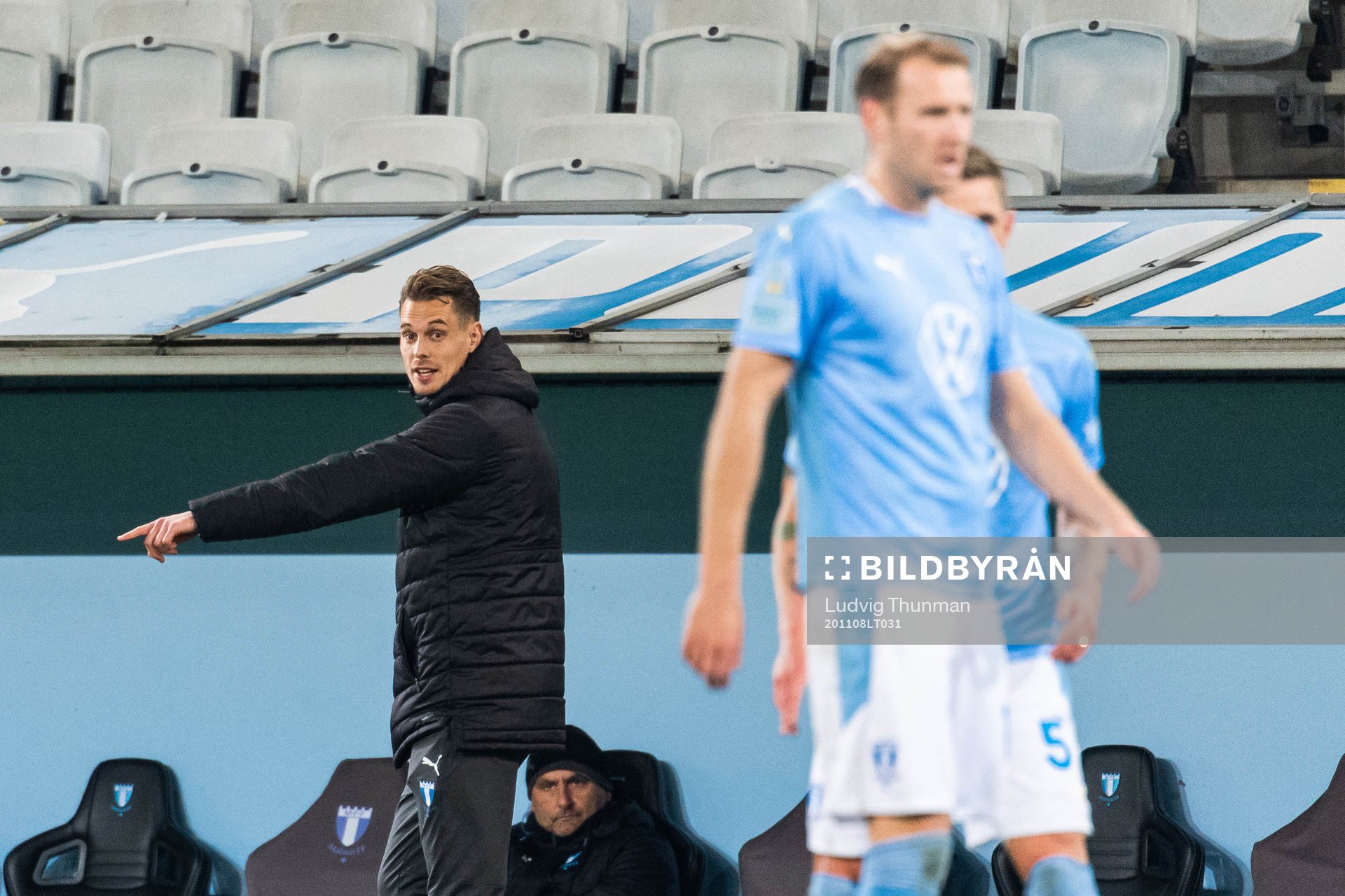 Malmö FFs assisterande tränare Daniel Bäckström