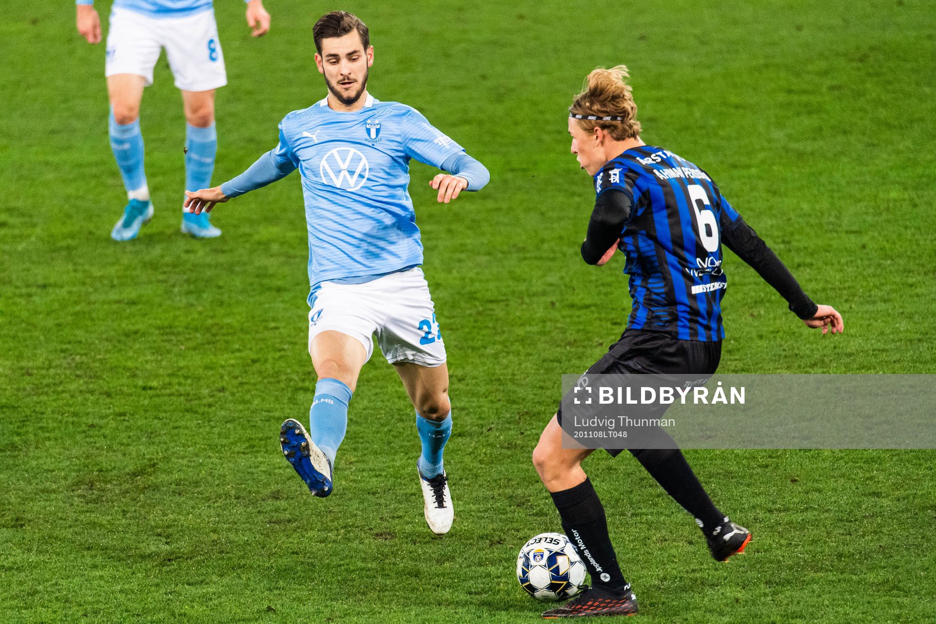 Malmö FFs Adi Nalic och Sirius Noel Hansson