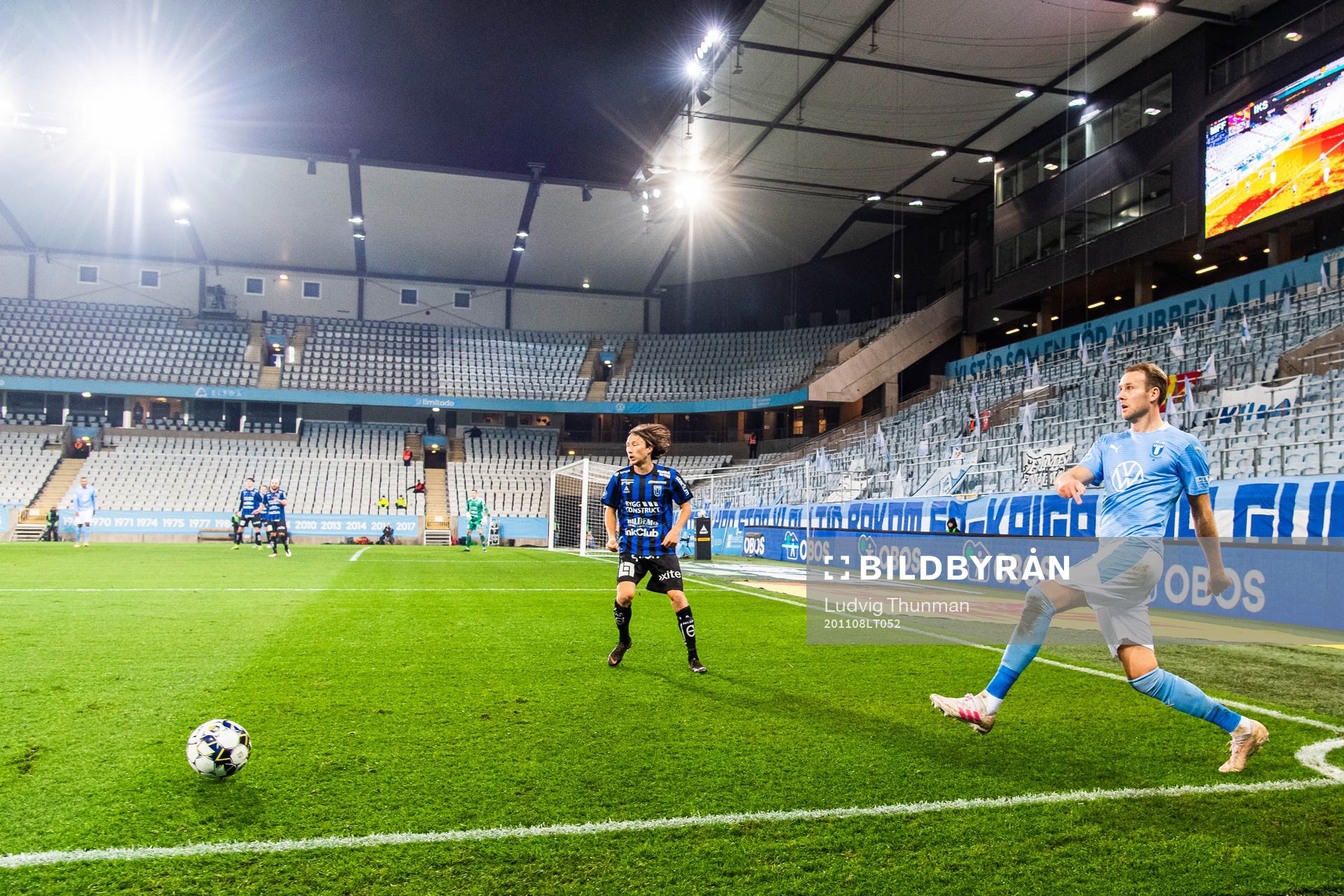 Sirius Isak Bråholm och Malmö FFs Ola Toivonen