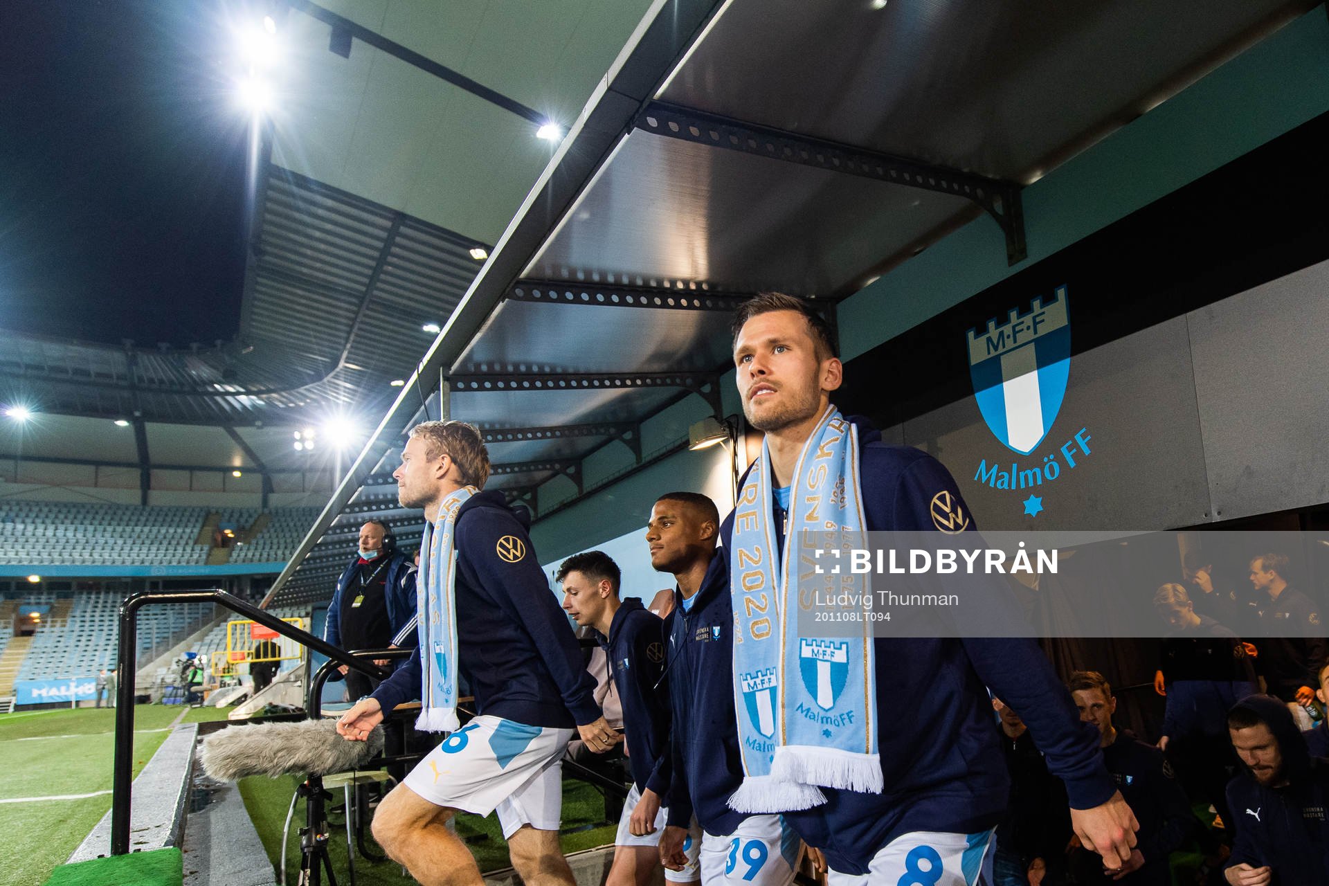 Malmö FFs Arnór Traustason jublar över SM-guldet